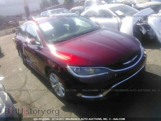 Photo 1C3CCCAB7FN670120 - Chrysler 200 2015