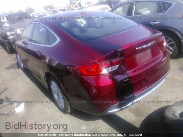 2015 Chrysler 200 - VIN: 1C3CCCAB7FN670120 - Photo 3