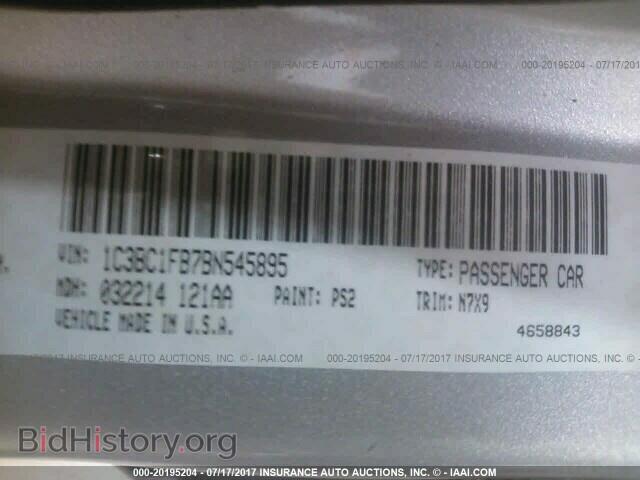 2011 Chrysler 200 - VIN: 1C3BC1FB7BN545895 - Photo 9