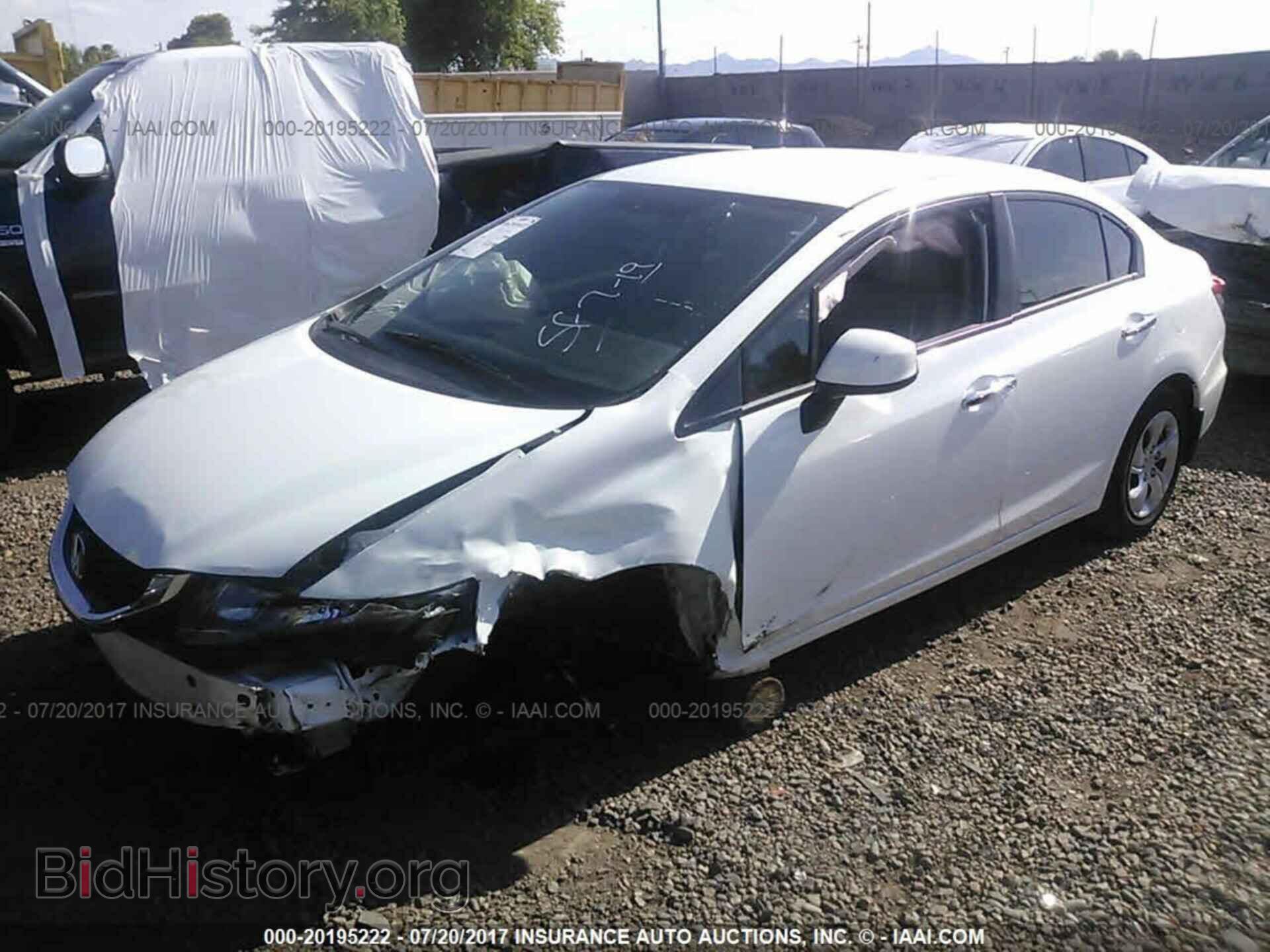 2013 Honda Civic - VIN: 19XFB2F57DE045355 - Фото 2
