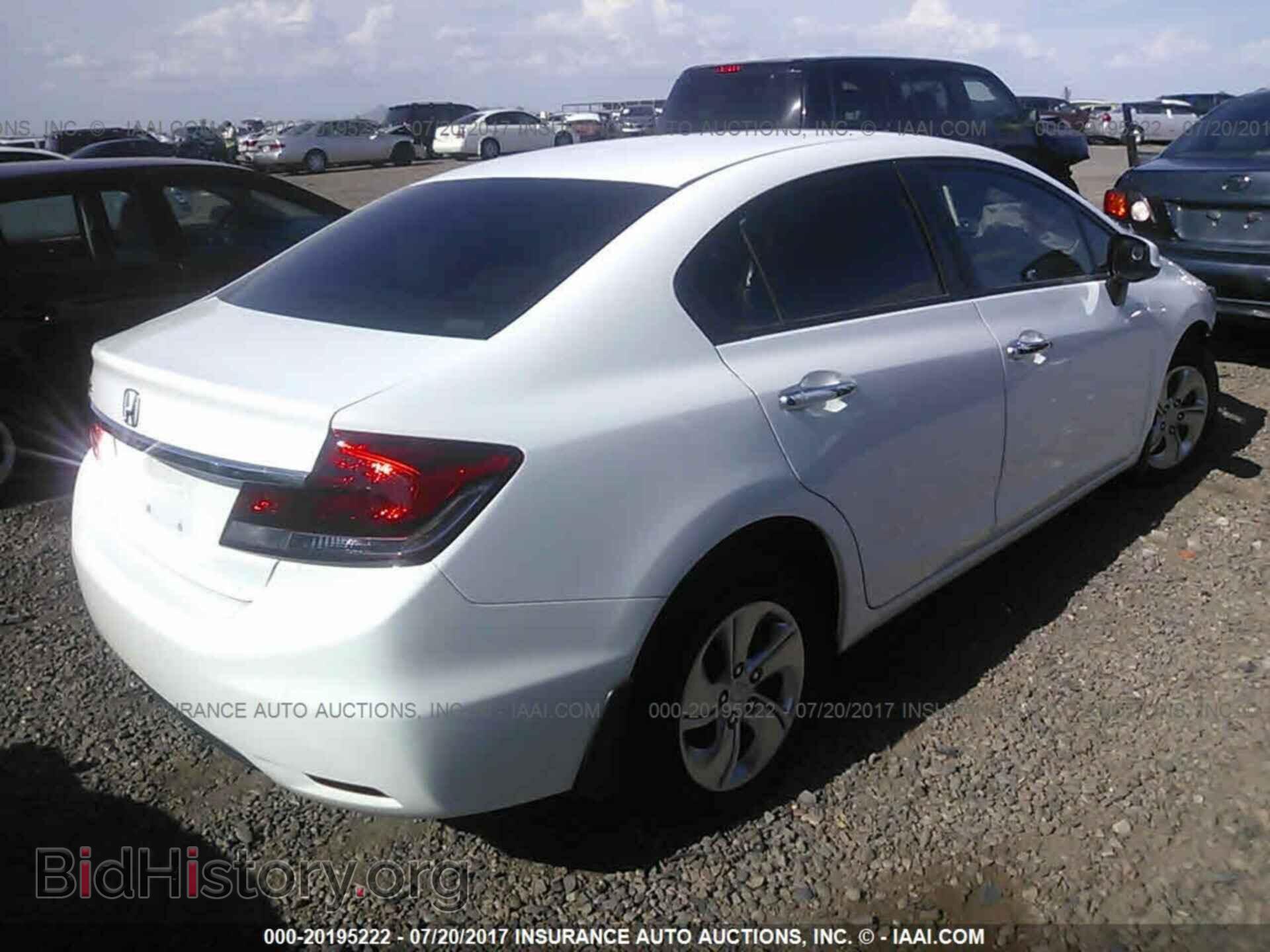 2013 Honda Civic - VIN: 19XFB2F57DE045355 - Фото 4