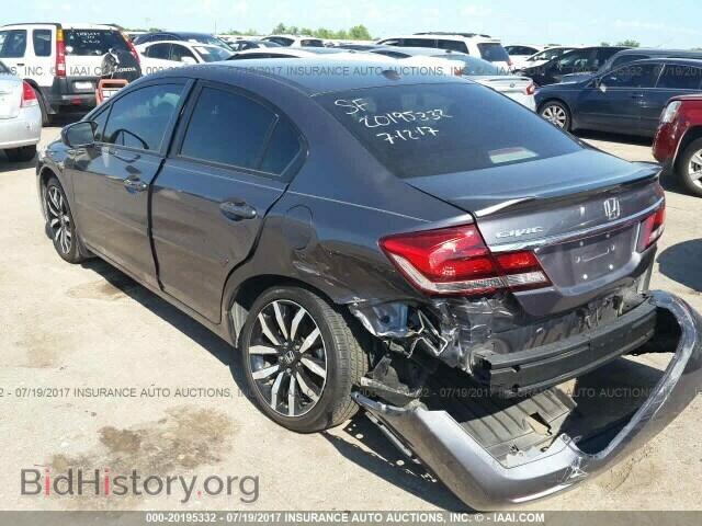 2014 Honda Civic - VIN: 19XFB2F97EE074309 - Фото 3