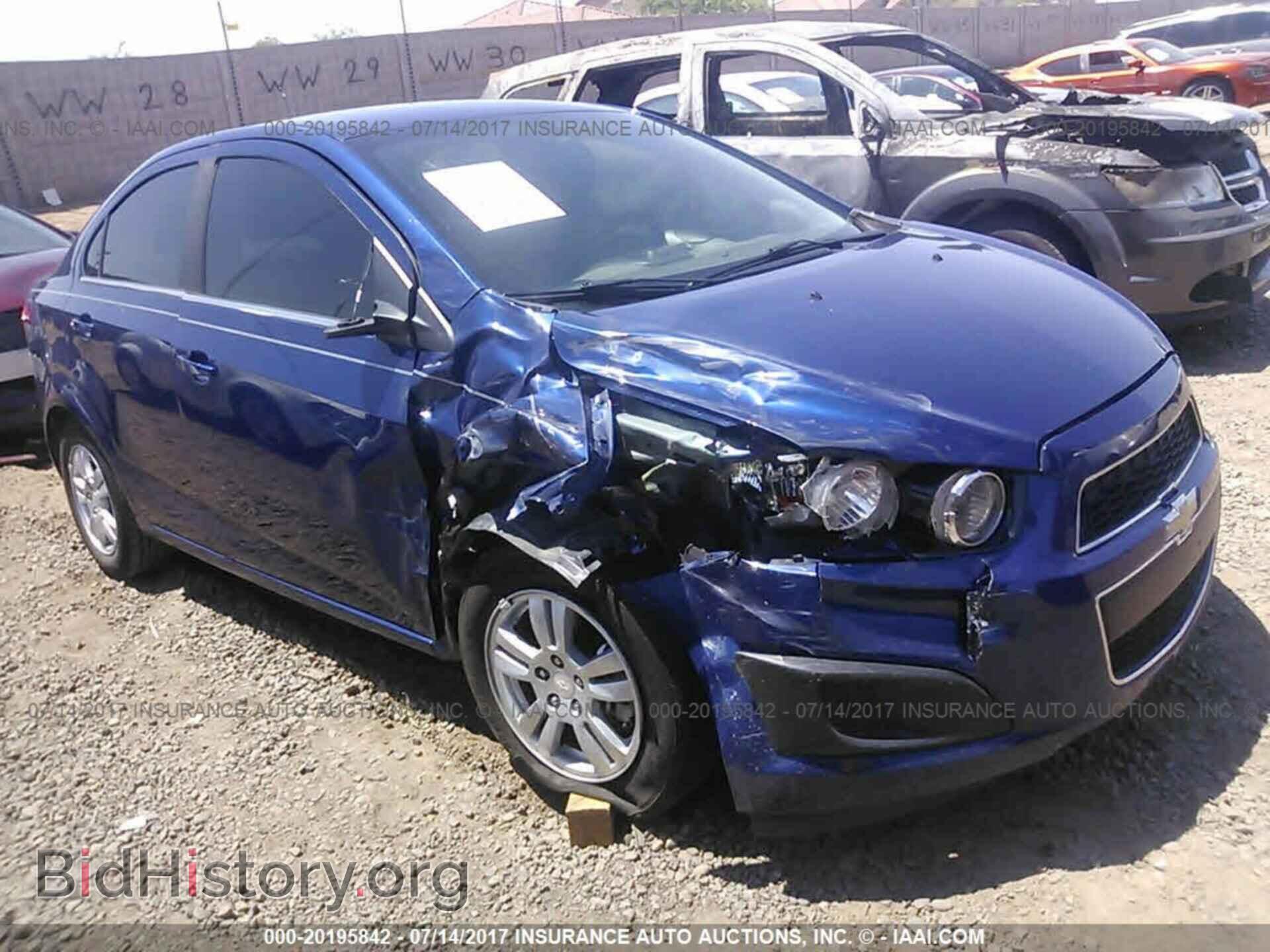 Фотография 1G1JC5SH8E4103851 - Chevrolet Sonic 2014
