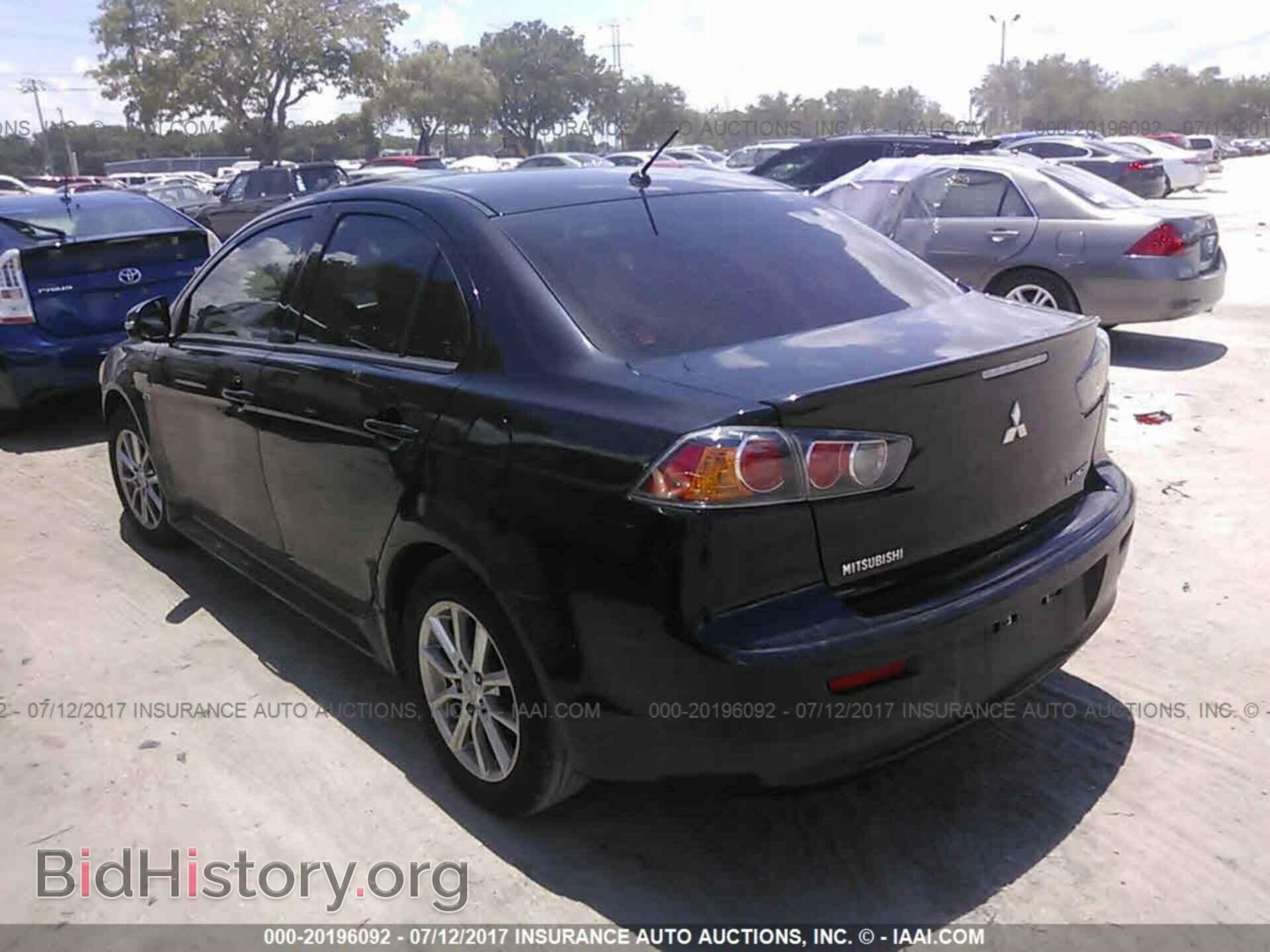2015 Mitsubishi Lancer - VIN: JA32U2FU3FU004854 - Фото 3