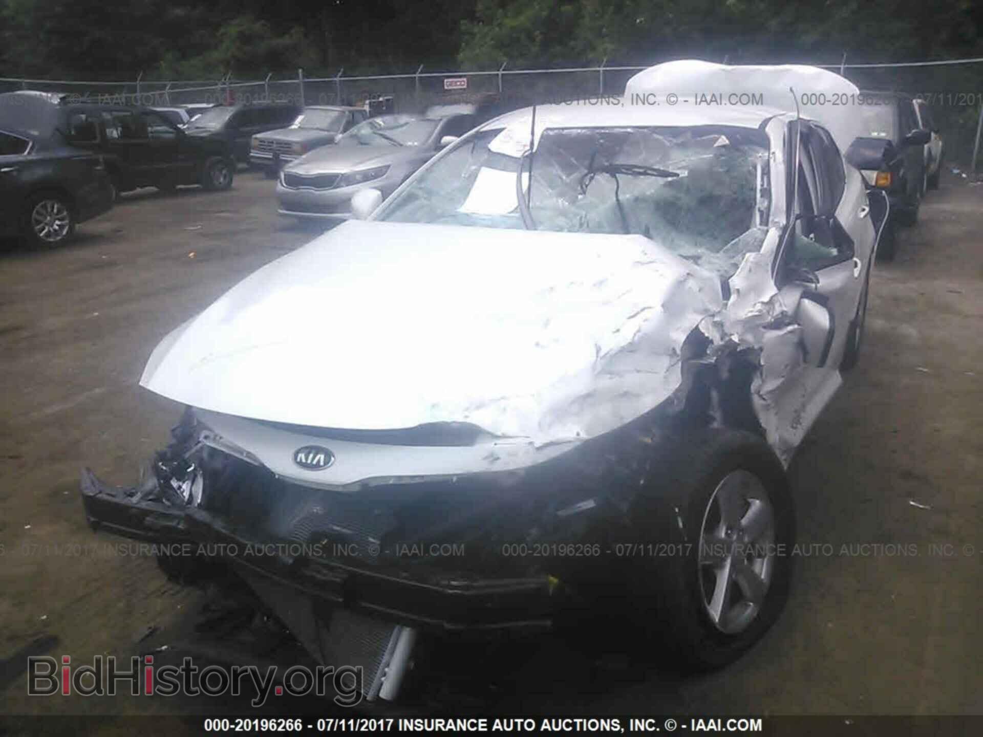 2015 Kia Optima - VIN: KNAGM4A71F5553688 - Фото 2