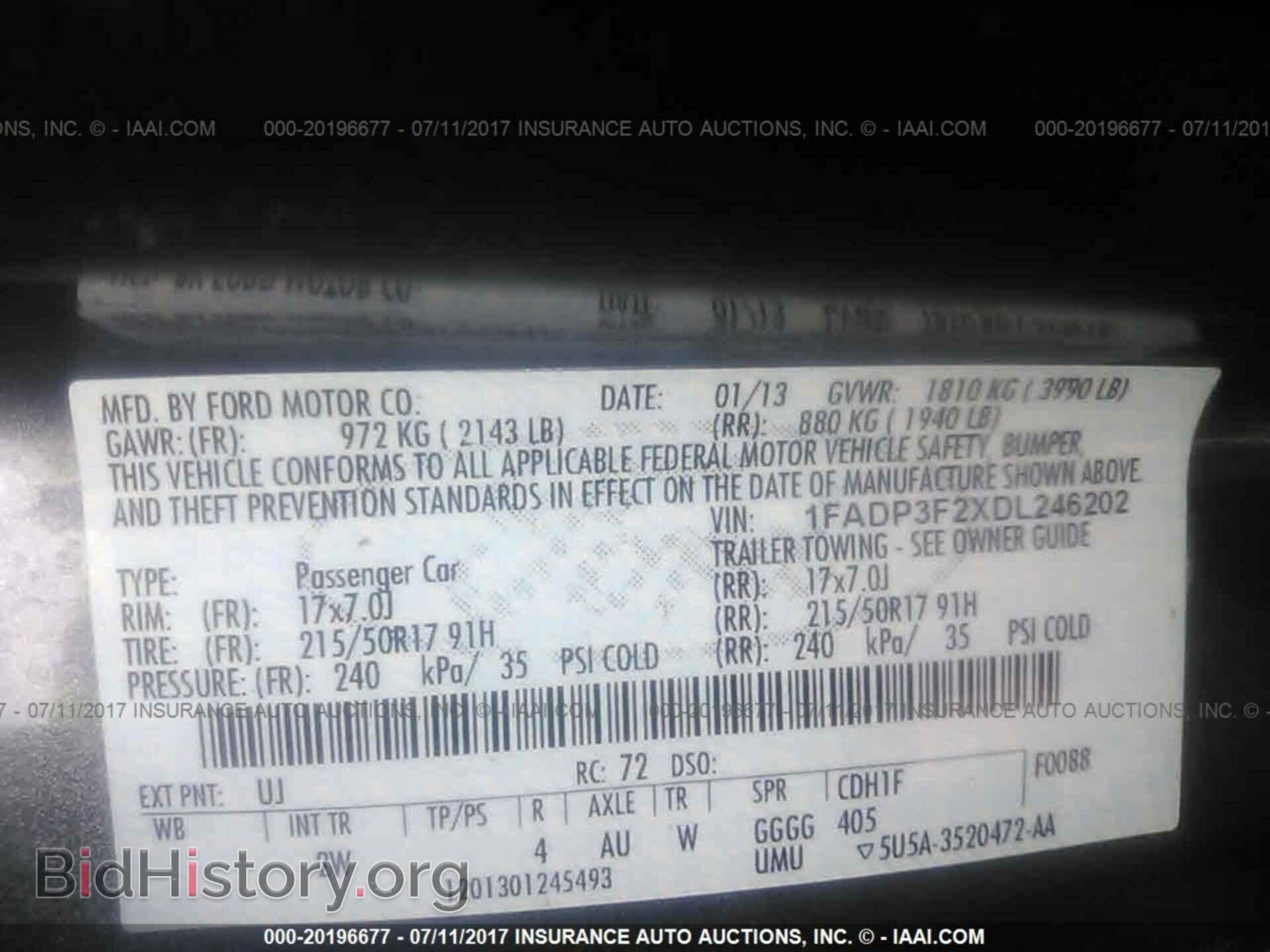 2013 Ford Focus - VIN: 1FADP3F2XDL246202 - Photo 9