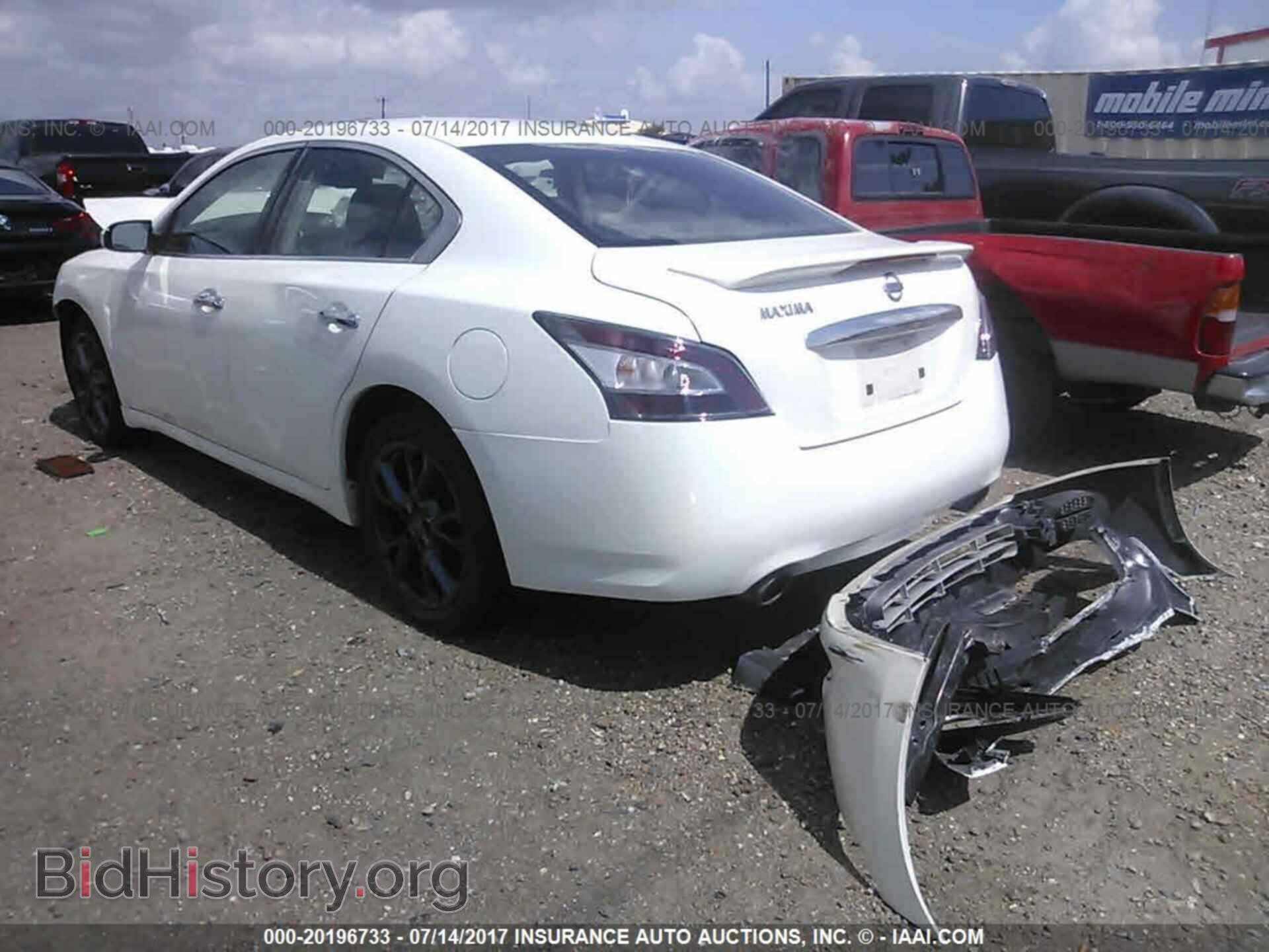 2014 Nissan Maxima - VIN: 1N4AA5AP4EC907405 - Фото 3