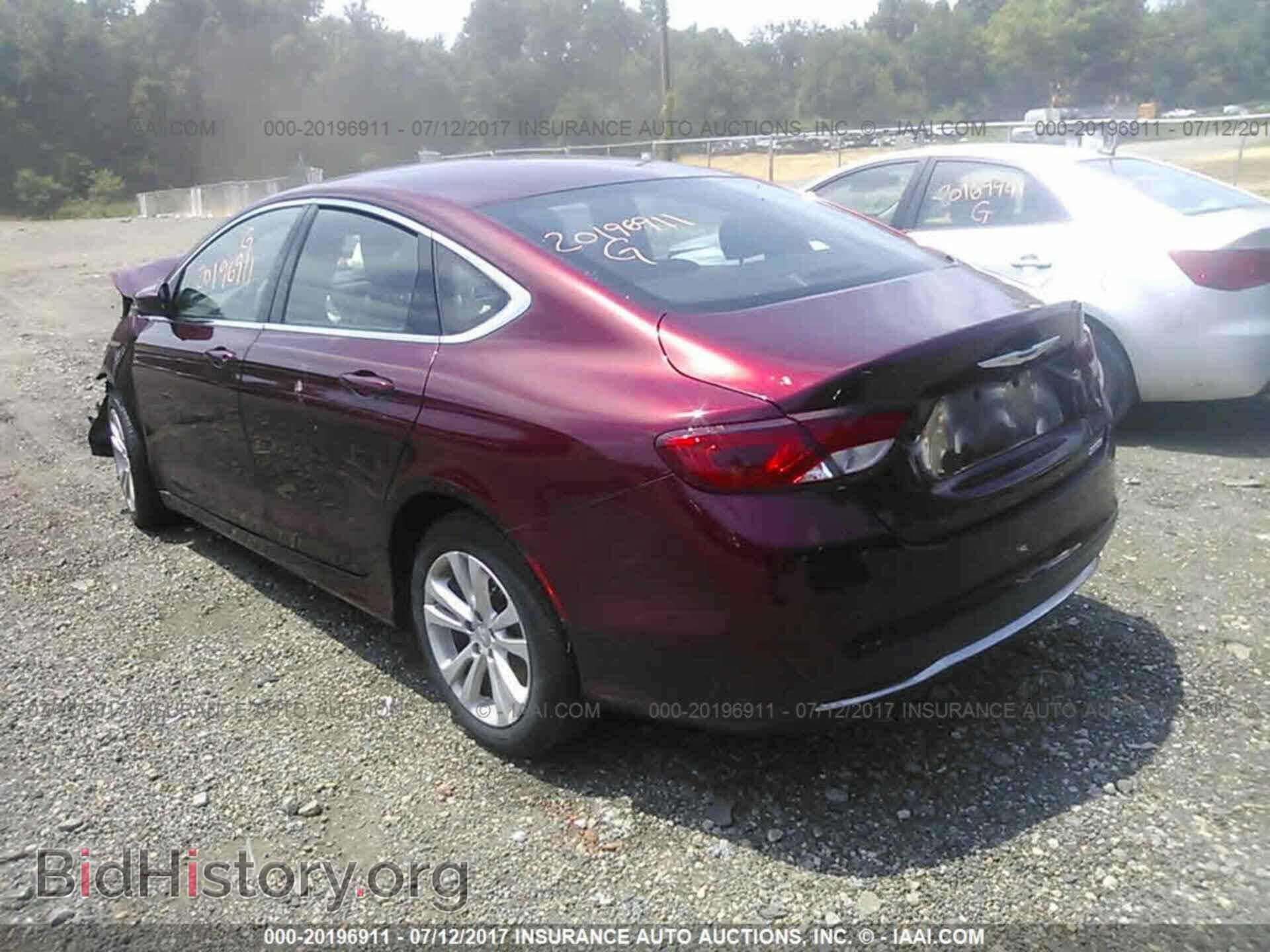 2016 Chrysler 200 - VIN: 1C3CCCAB5GN105057 - Фото 3