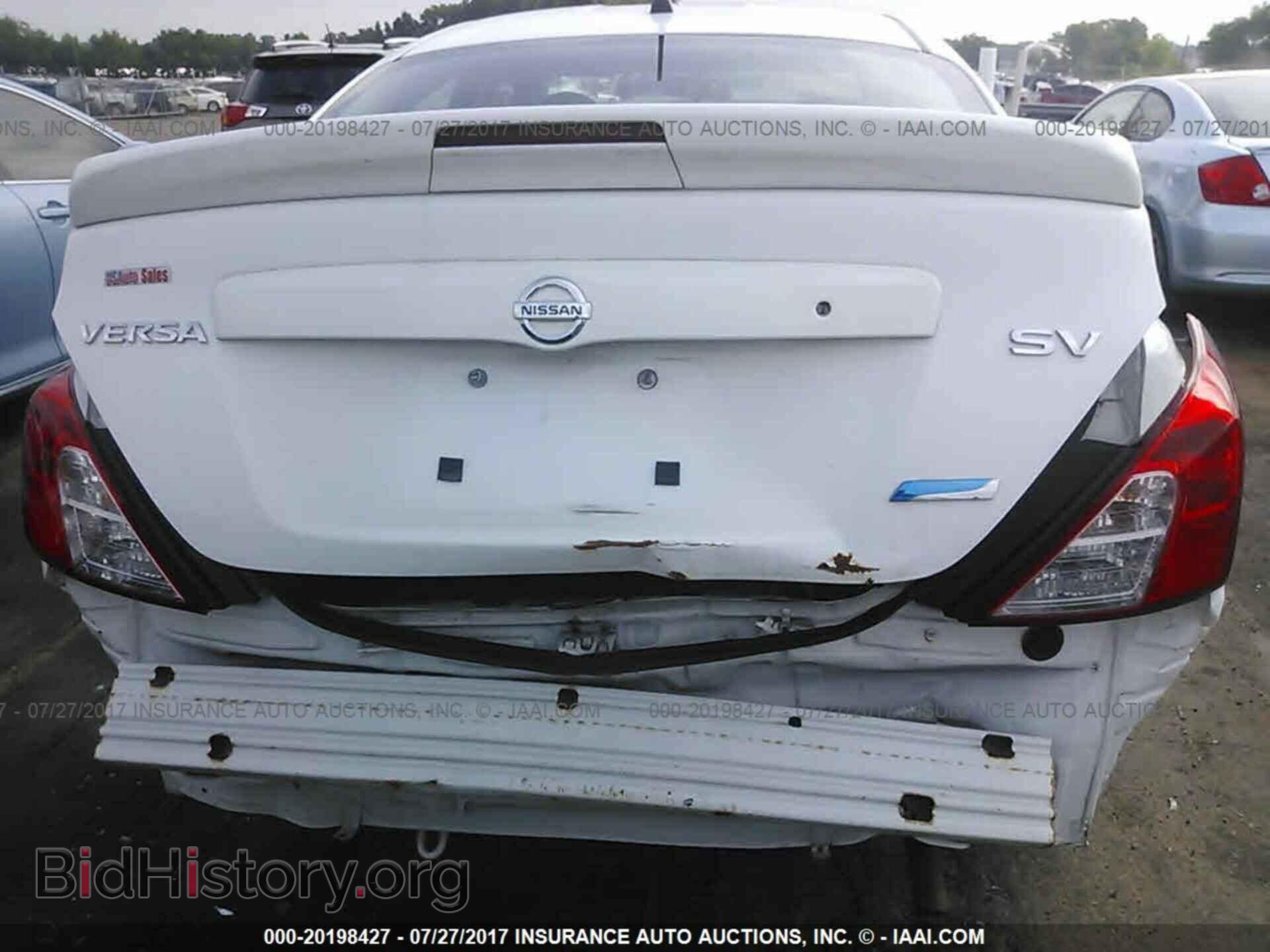 2014 Nissan Versa - VIN: 3N1CN7AP6EL826206 - Фото 6