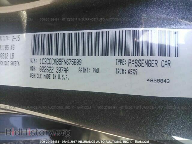 2015 Chrysler 200 - VIN: 1C3CCCAB9FN675609 - Photo 9