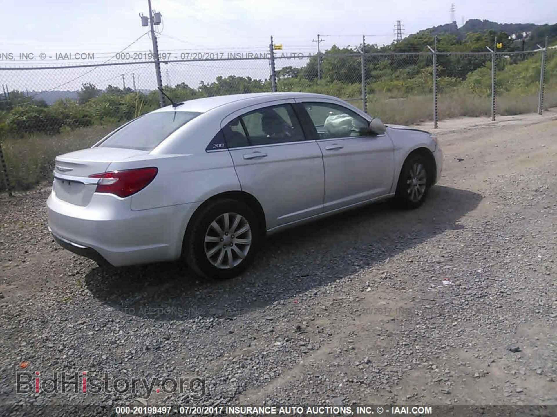 2012 Chrysler 200 - VIN: 1C3CCBBB7CN210699 - Фото 4