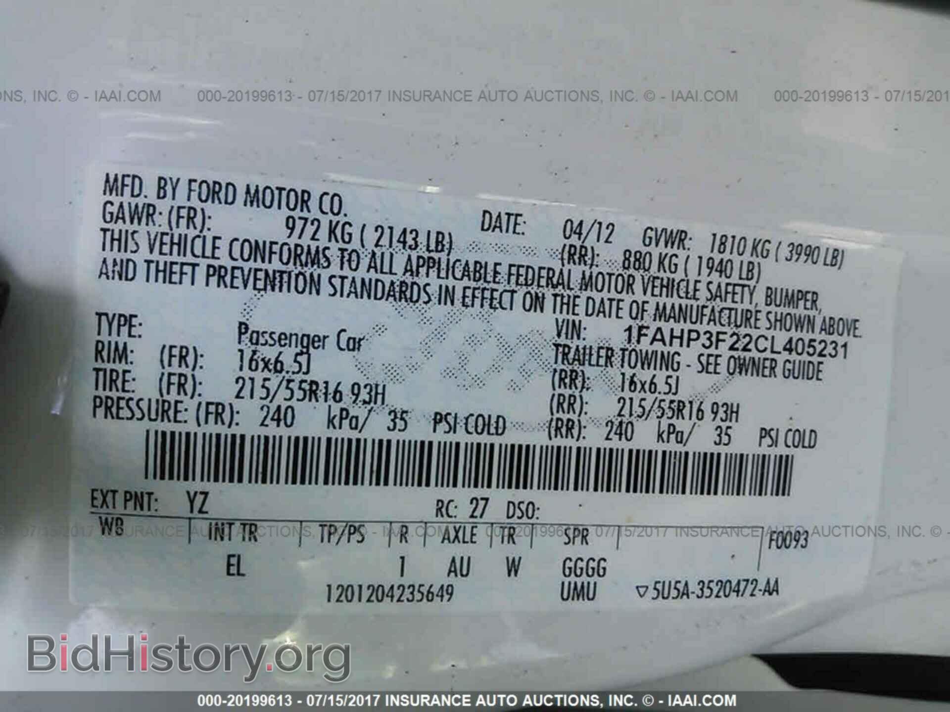 2012 Ford Focus - VIN: 1FAHP3F22CL405231 - Photo 9
