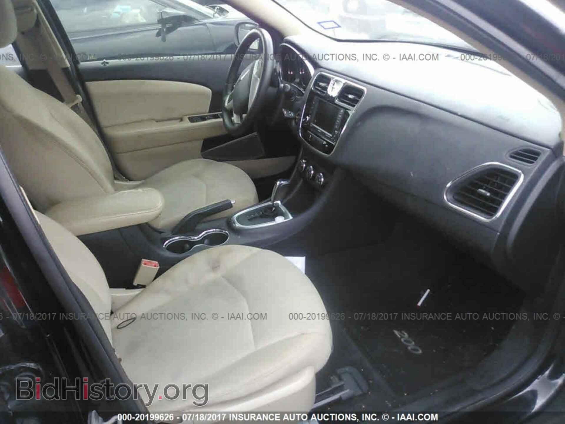 2012 Chrysler 200 - VIN: 1C3CCBBB5CN176214 - Фото 5