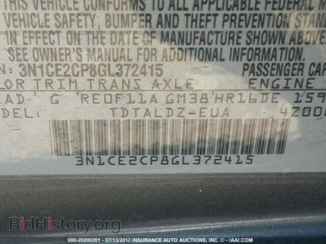 2016 Nissan Versa note - VIN: 3N1CE2CP8GL372415 - Photo 9