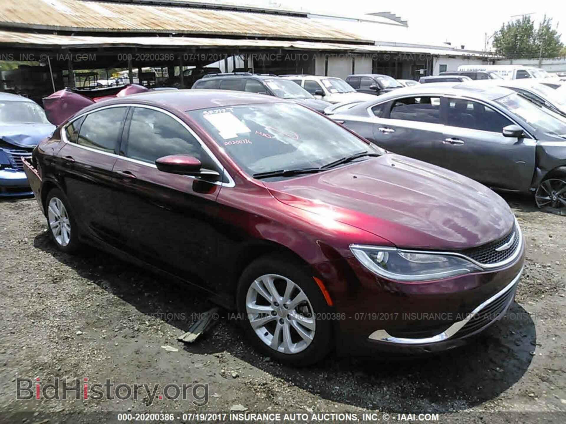 Photo 1C3CCCAB2FN663138 - Chrysler 200 2015