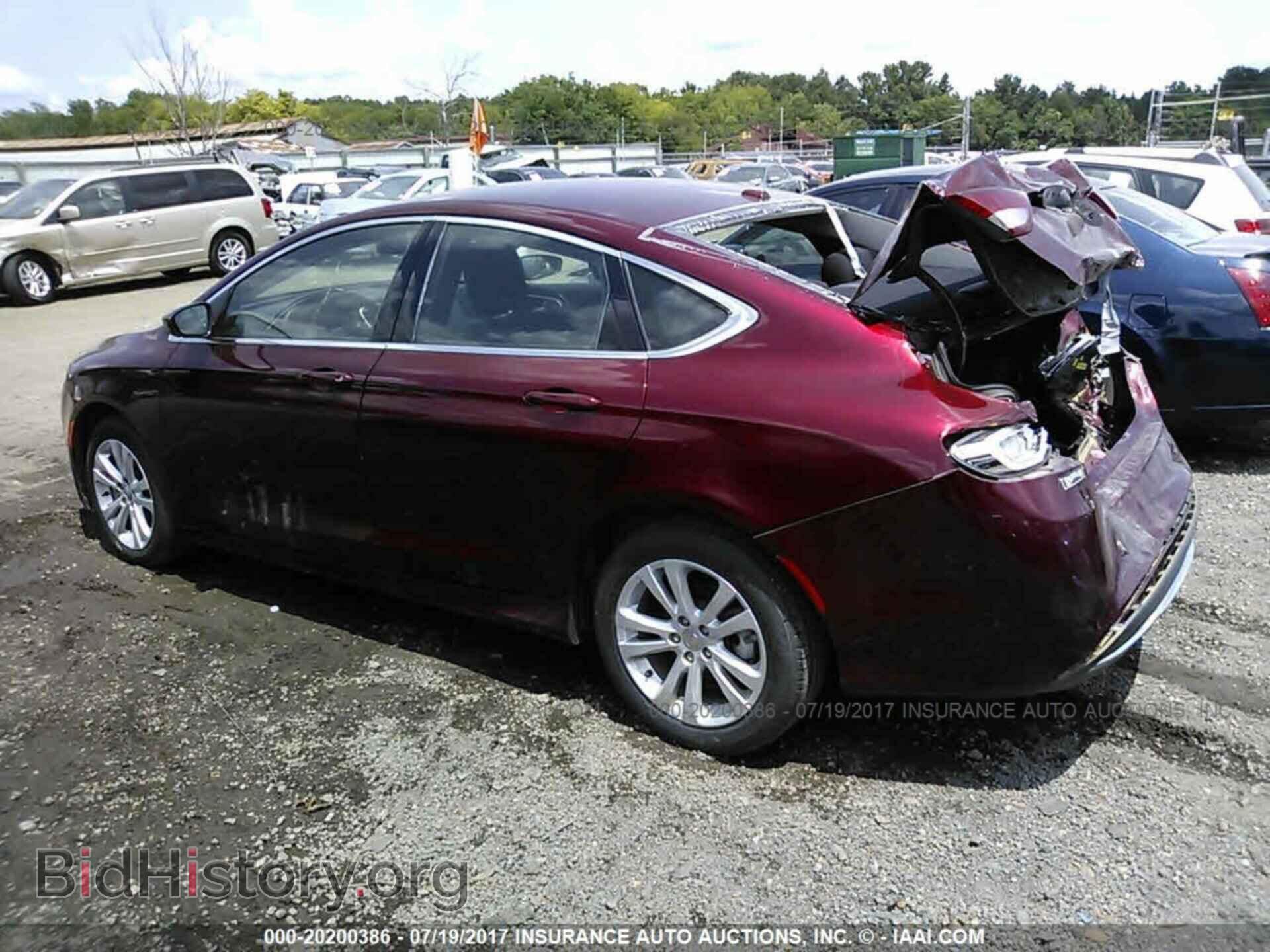 2015 Chrysler 200 - VIN: 1C3CCCAB2FN663138 - Фото 3
