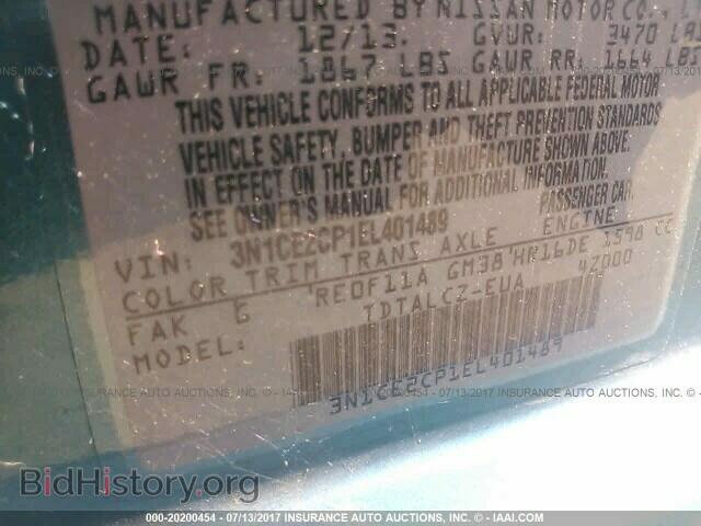 2014 Nissan Versa note - VIN: 3N1CE2CP1EL401489 - Photo 9
