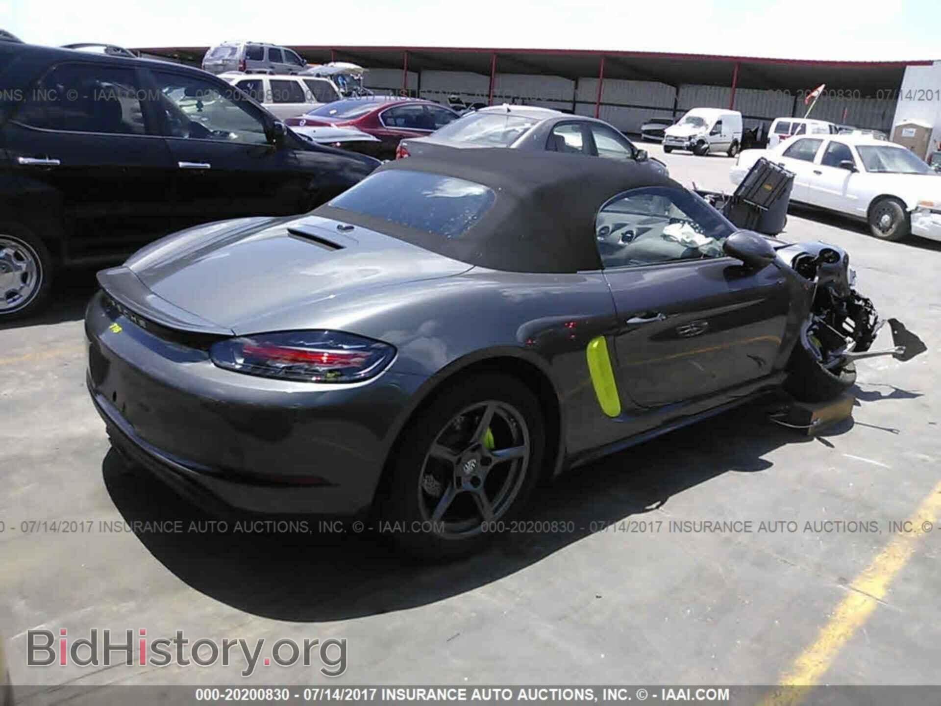 2017 Porsche Boxster - VIN: WP0CA2A84HS220462 - Фото 4