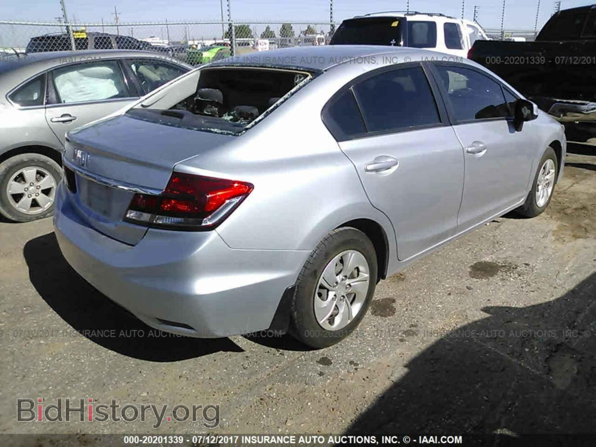 2013 Honda Civic - VIN: 2HGFB2F56DH600236 - Фото 4