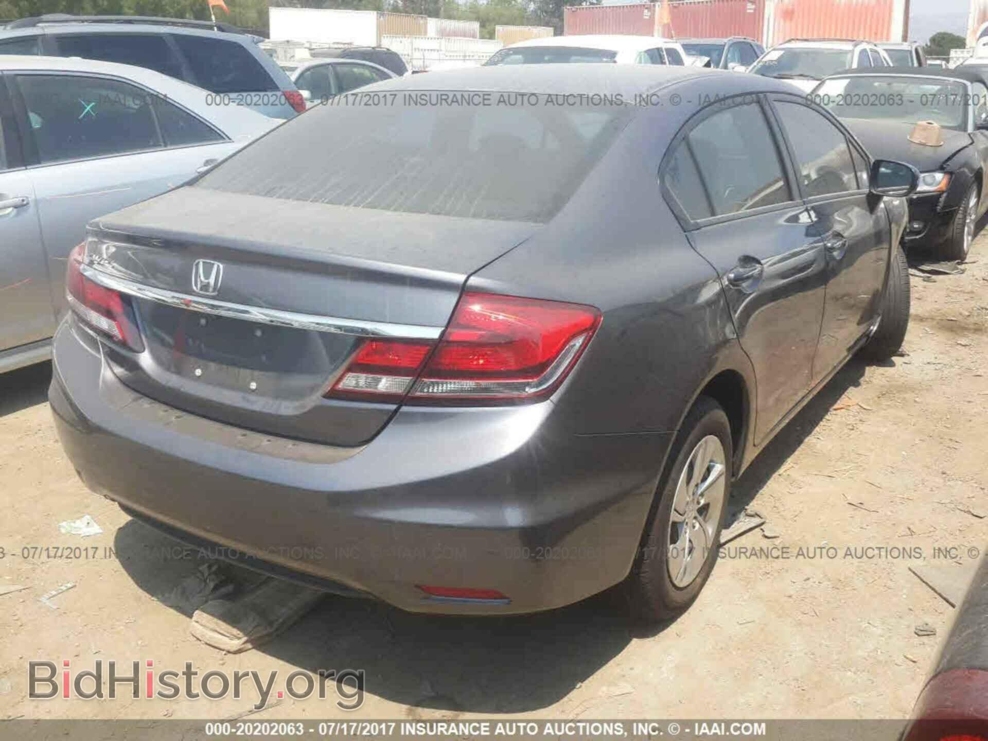 2014 Honda Civic - VIN: 19XFB2F51EE228378 - Фото 4