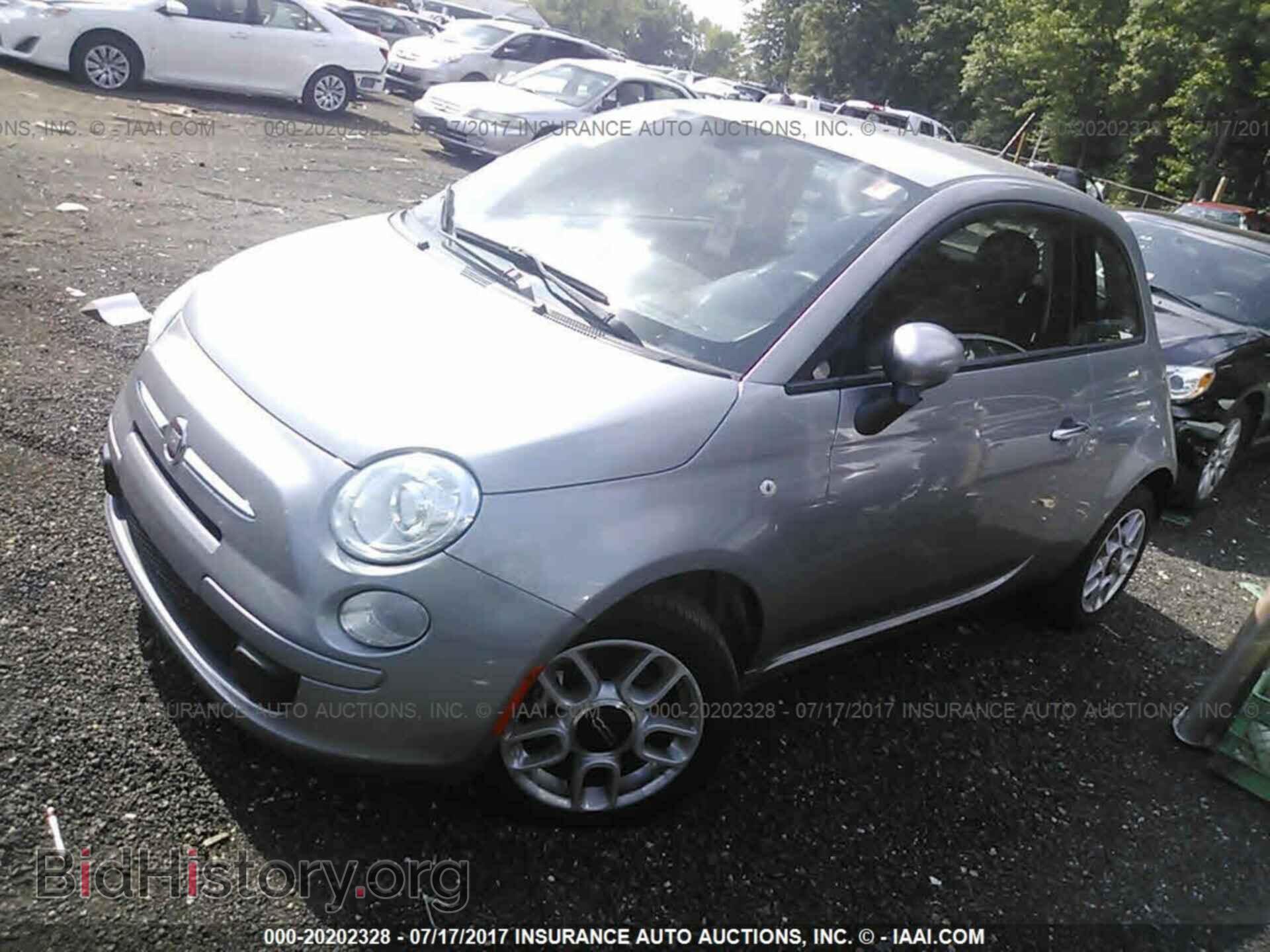 2015 Fiat 500 - VIN: 3C3CFFAR8FT623703 - Photo 2