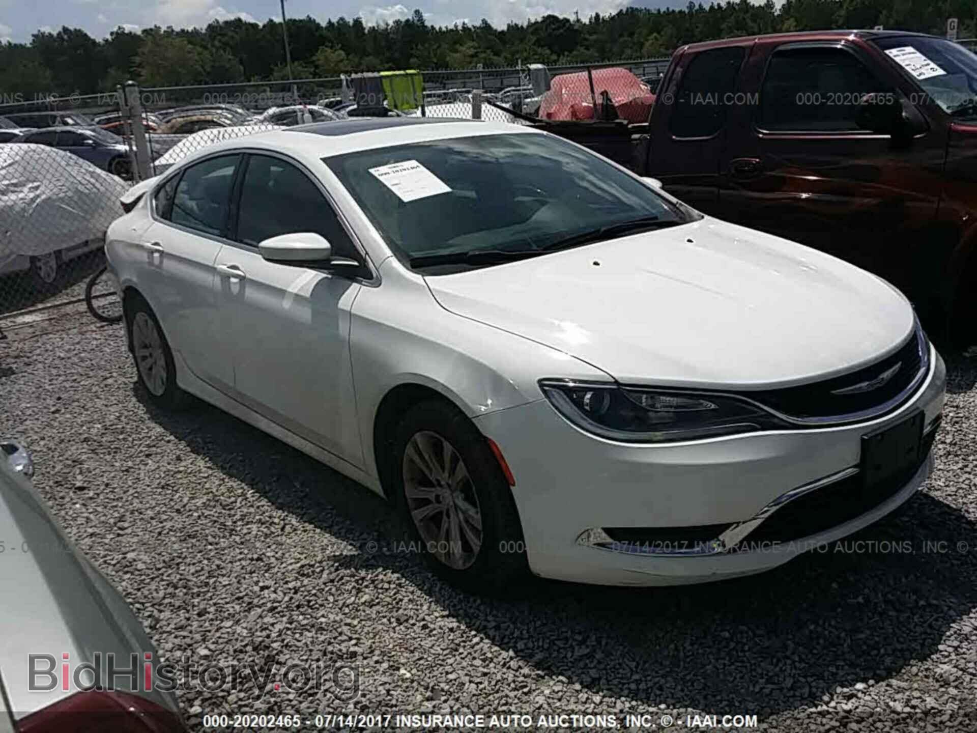 Фотография 1C3CCCAB4FN732265 - Chrysler 200 2015