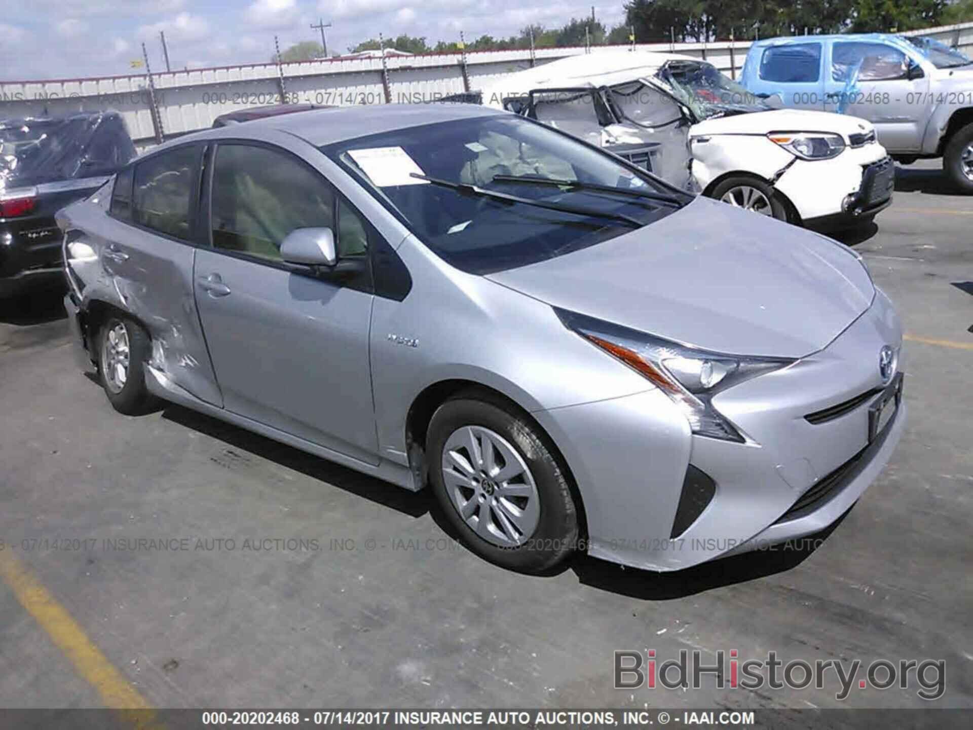 Photo JTDKBRFU5G3001915 - Toyota Prius 2016