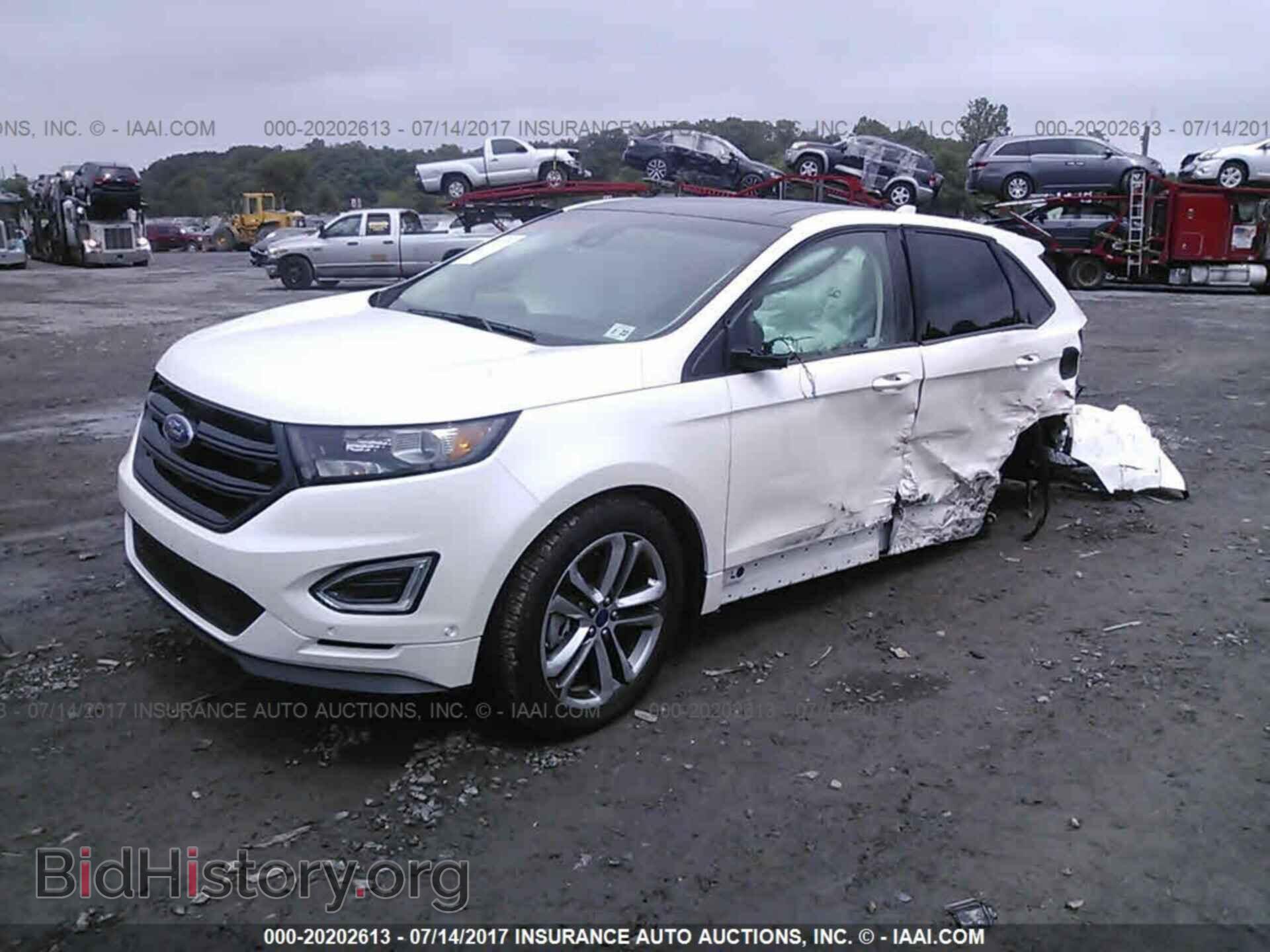 2016 Ford Edge - VIN: 2FMPK4AP8GBC55785 - Фото 2