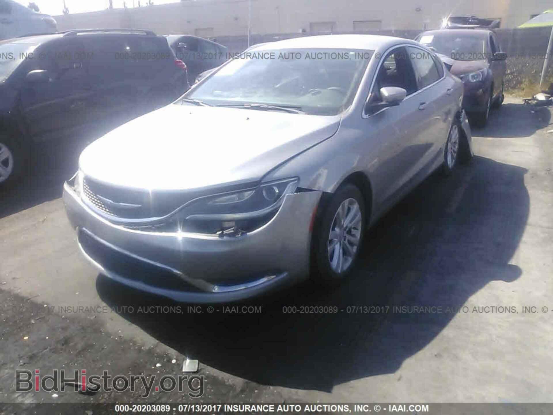 2015 Chrysler 200 - VIN: 1C3CCCAB9FN627155 - Фото 2