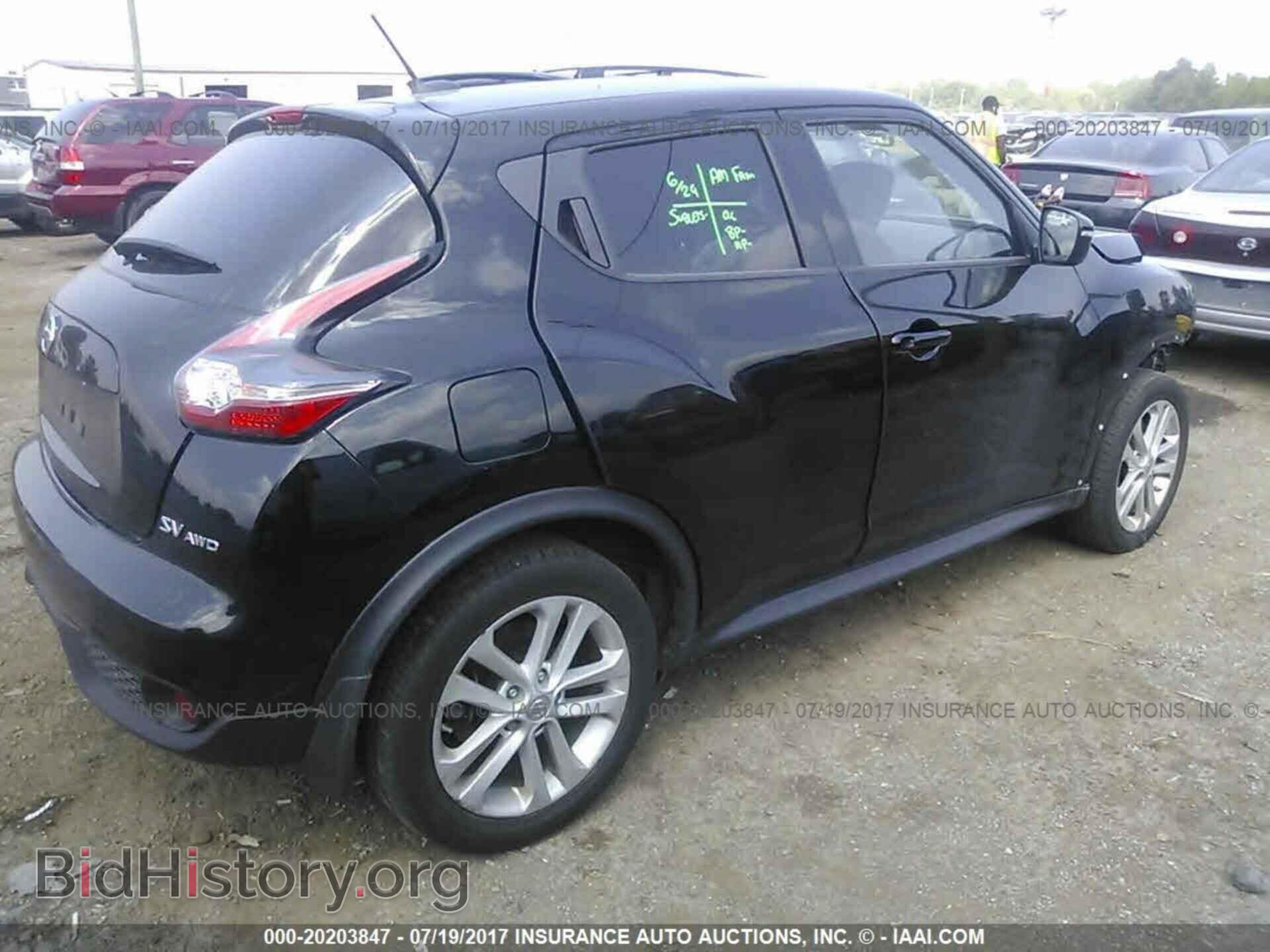 2015 Nissan Juke - VIN: JN8AF5MV2FT565657 - Фото 4