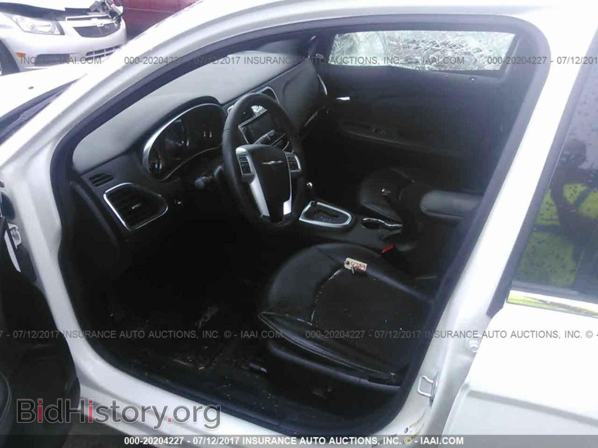 2012 Chrysler 200 - VIN: 1C3CCBHGXCN284380 - Фото 5