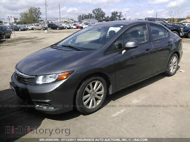 2012 Honda Civic - VIN: 19XFB2F85CE022455 - Фото 2