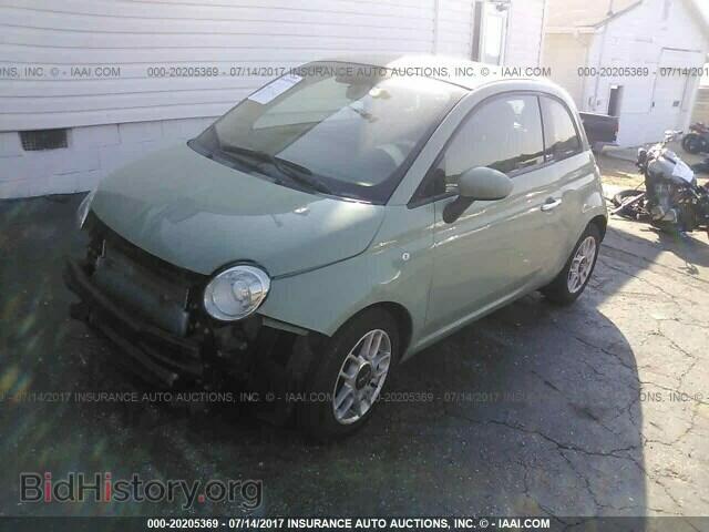 2012 Fiat 500 - VIN: 3C3CFFDR2CT365430 - Фото 2