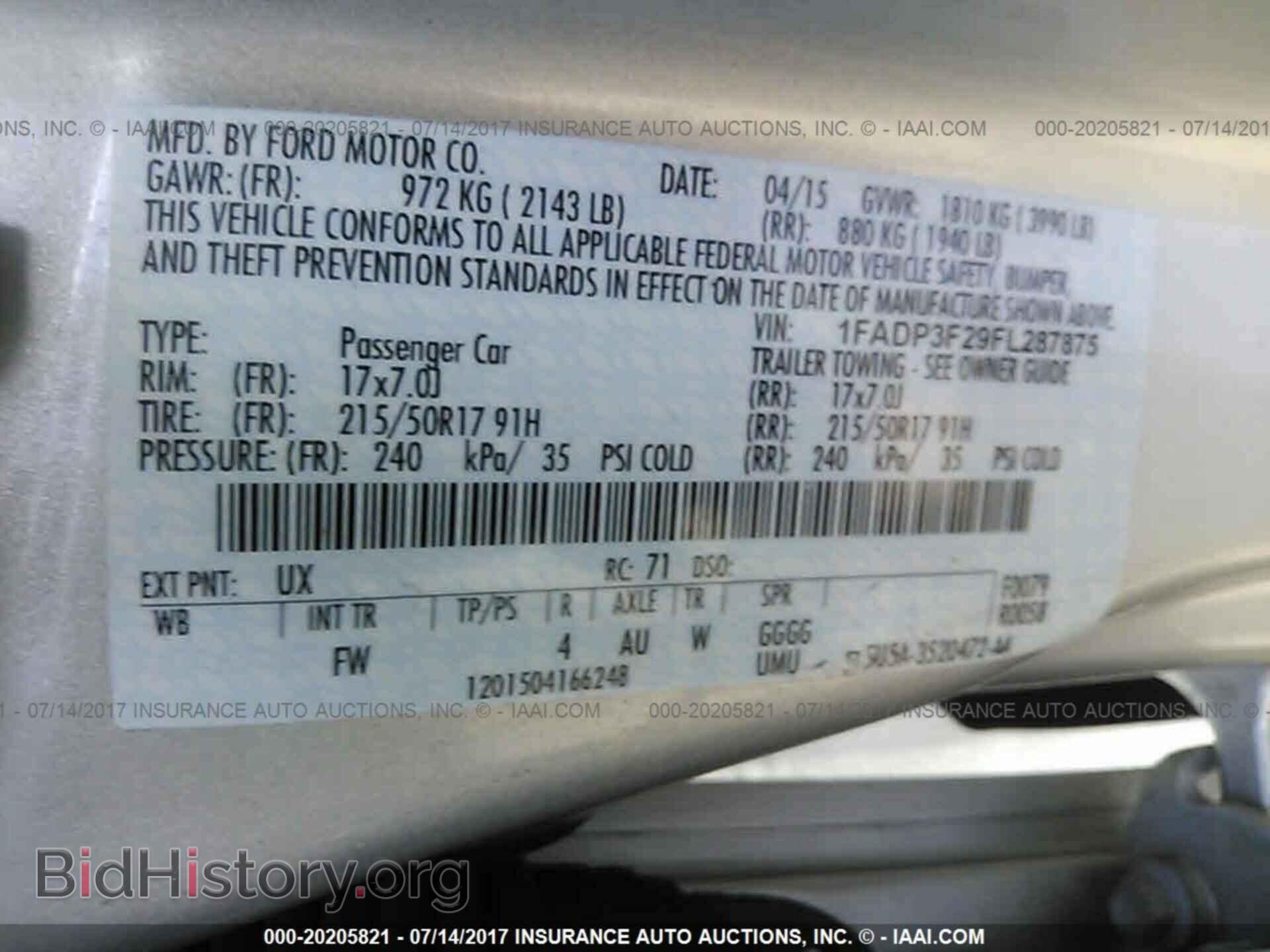 2015 Ford Focus - VIN: 1FADP3F29FL287875 - Photo 9