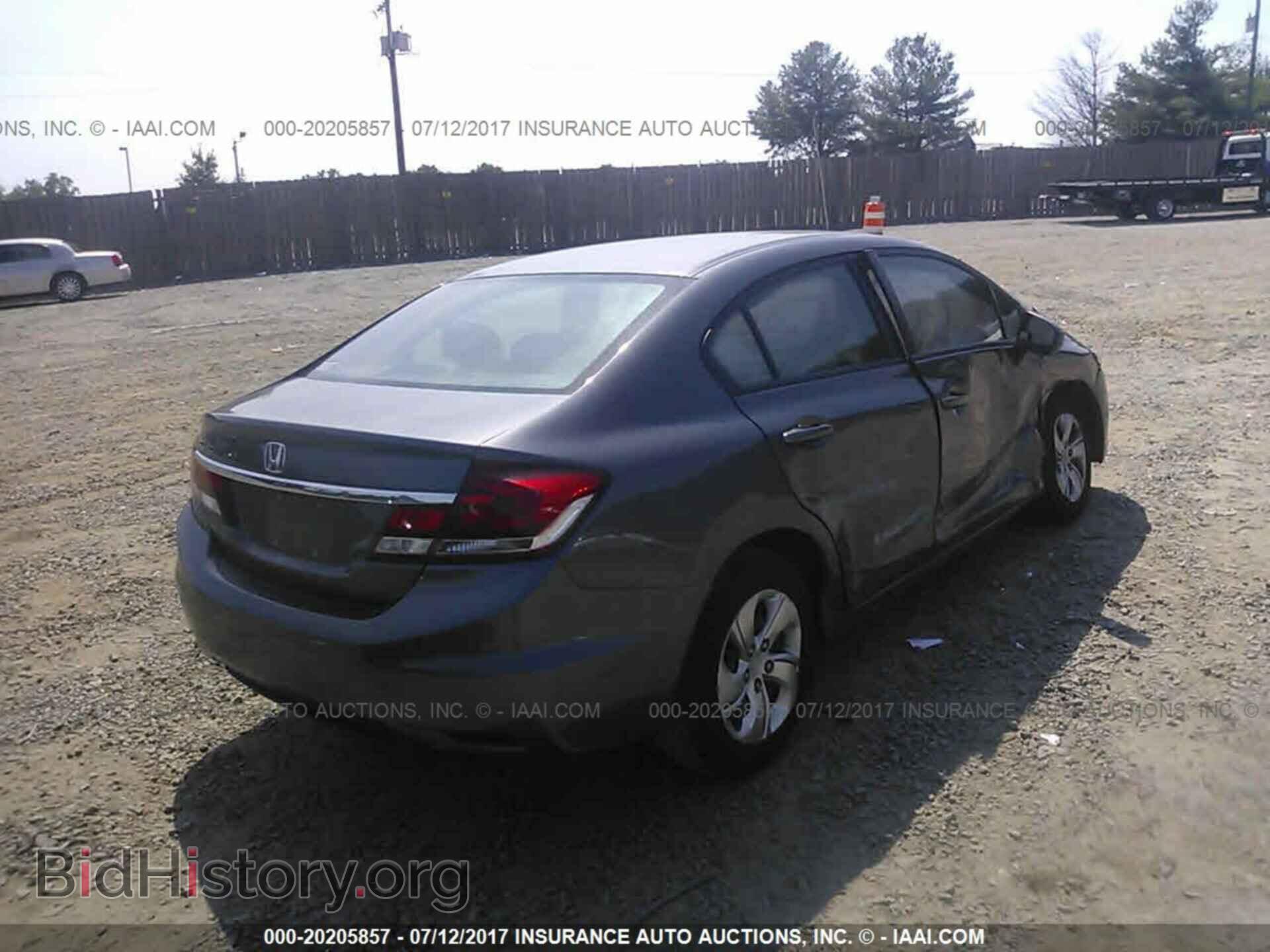 2014 Honda Civic - VIN: 2HGFB2F58EH504500 - Фото 4