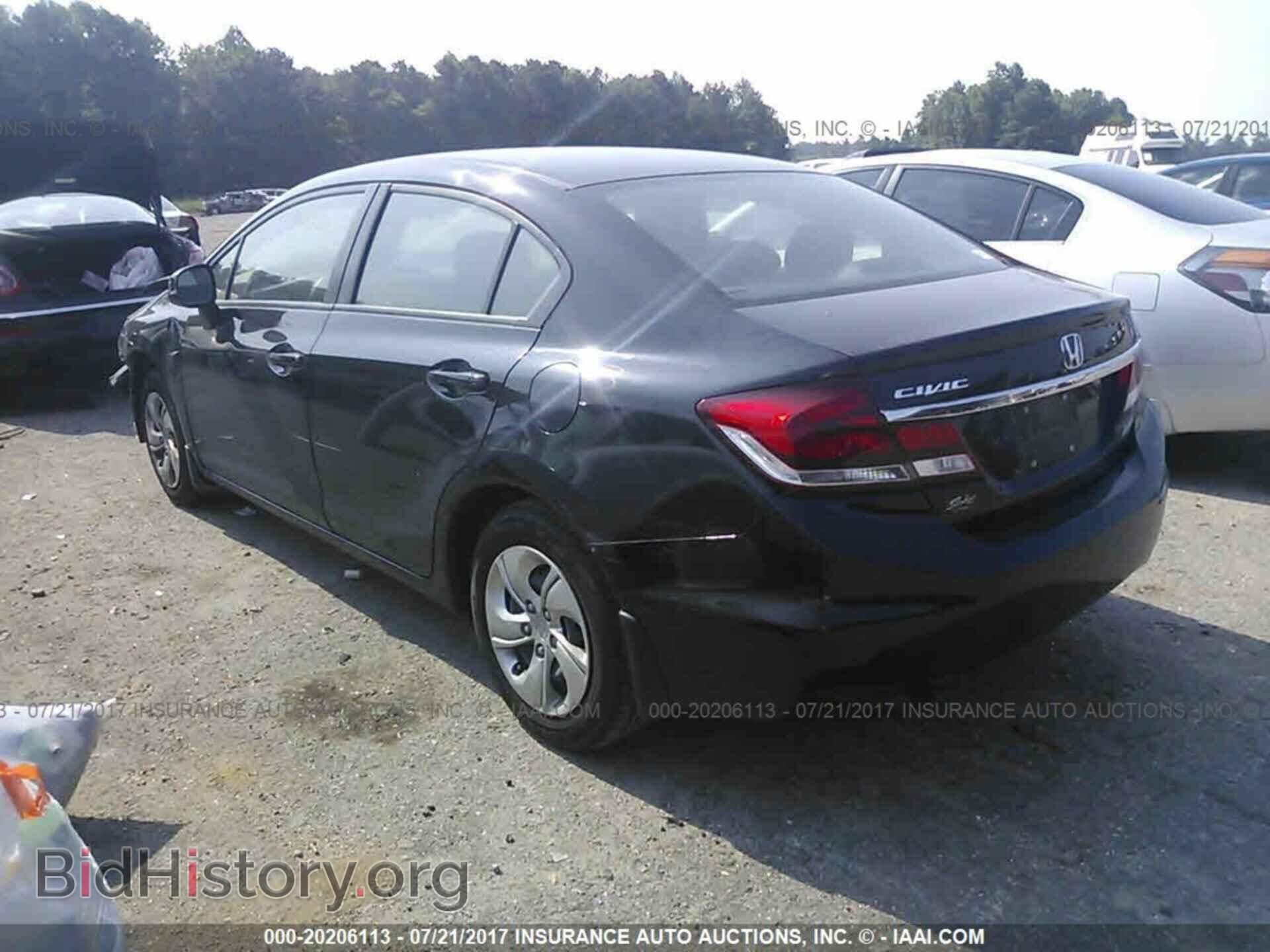2013 Honda Civic - VIN: 2HGFB2F59DH584744 - Фото 3