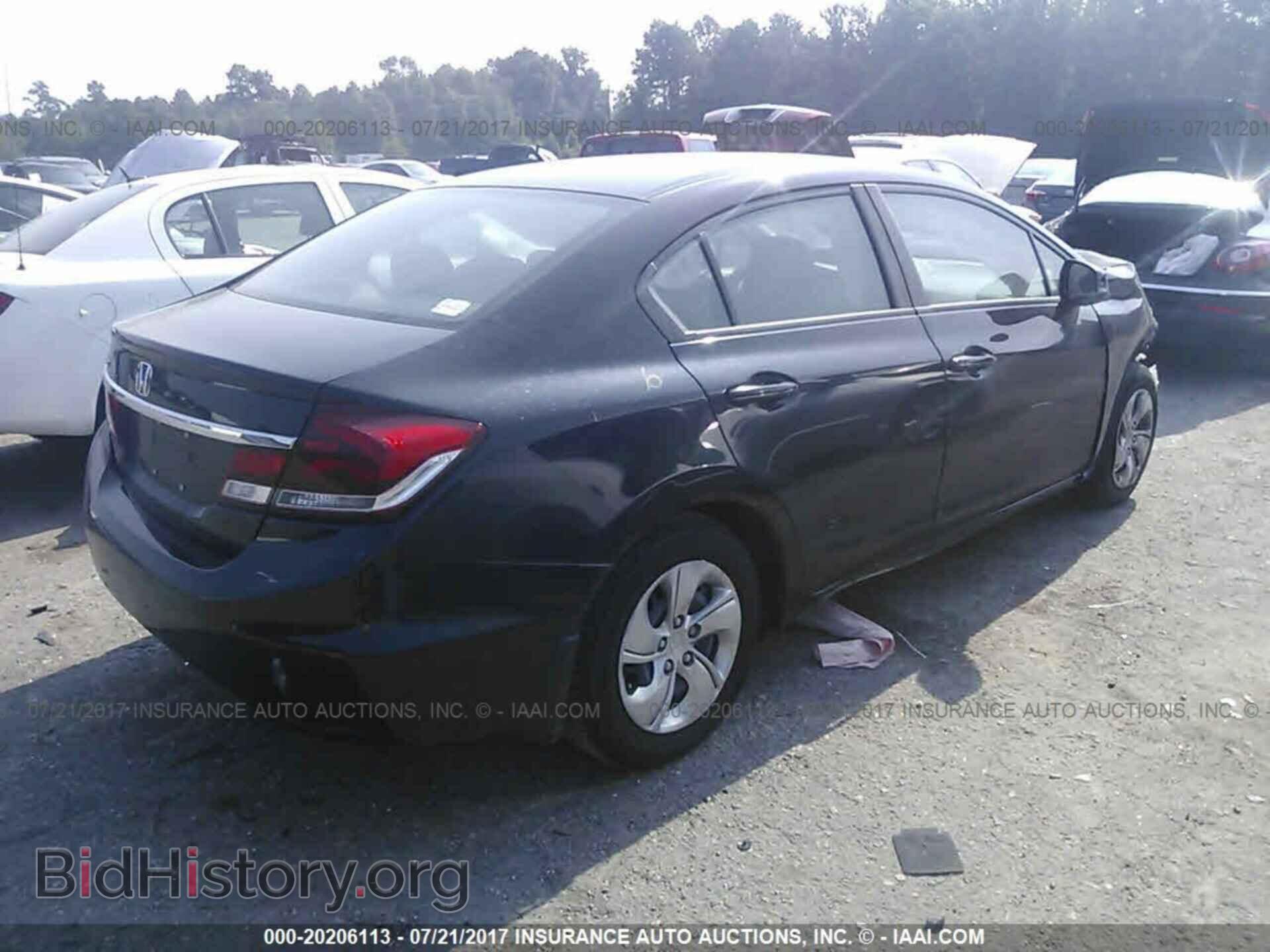 2013 Honda Civic - VIN: 2HGFB2F59DH584744 - Фото 4