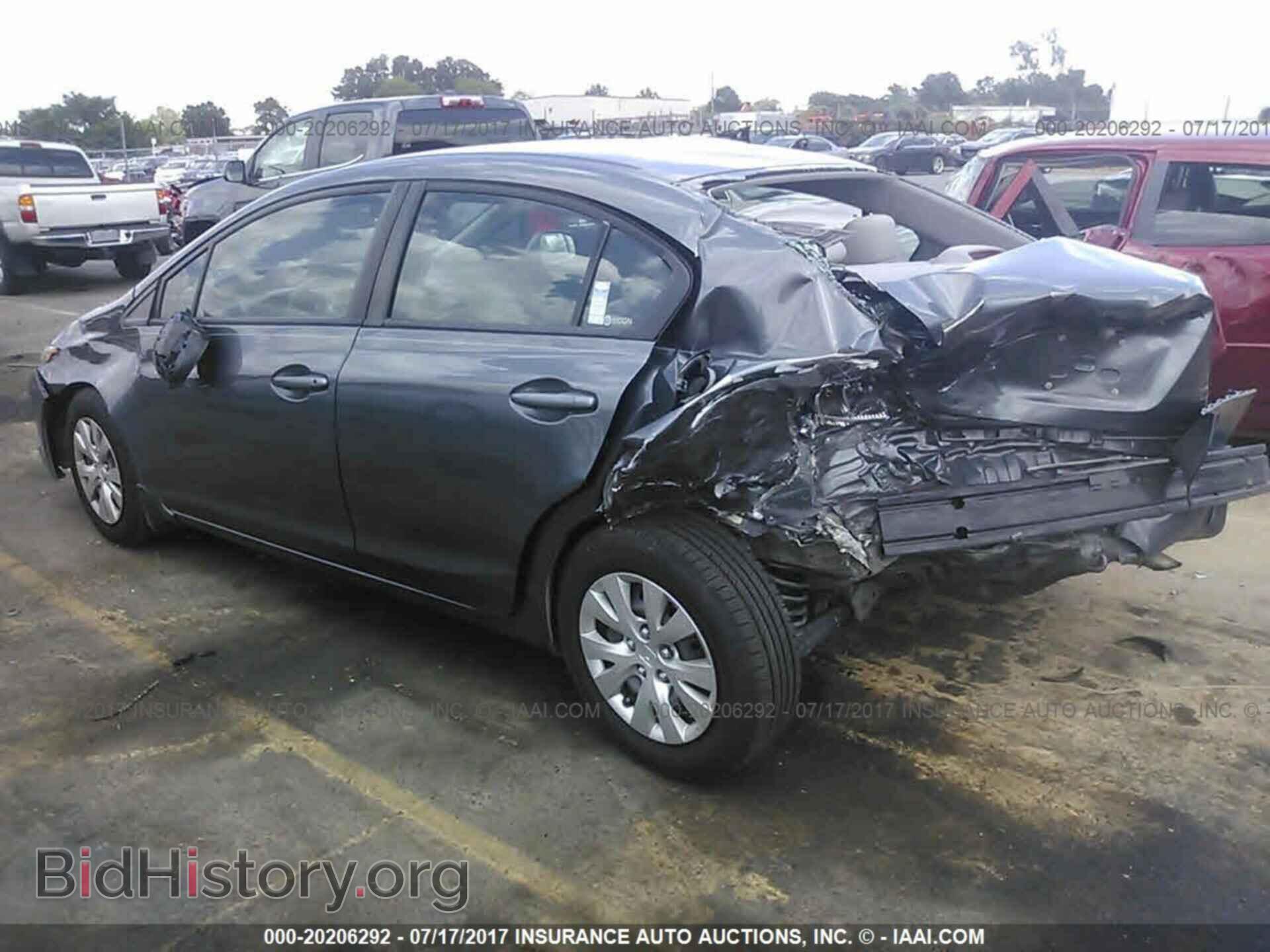 2012 Honda Civic - VIN: 19XFB2F56CE055549 - Фото 3
