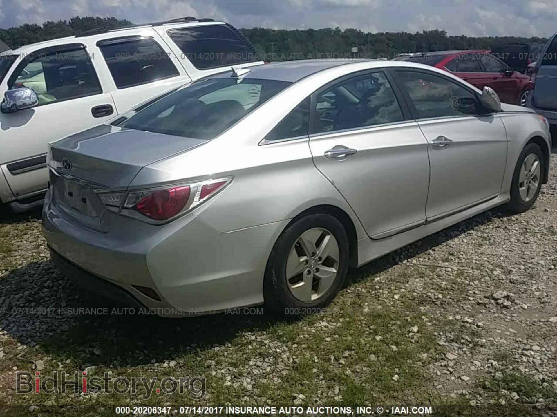 2012 Hyundai Sonata - VIN: KMHEC4A43CA027063 - Photo 4