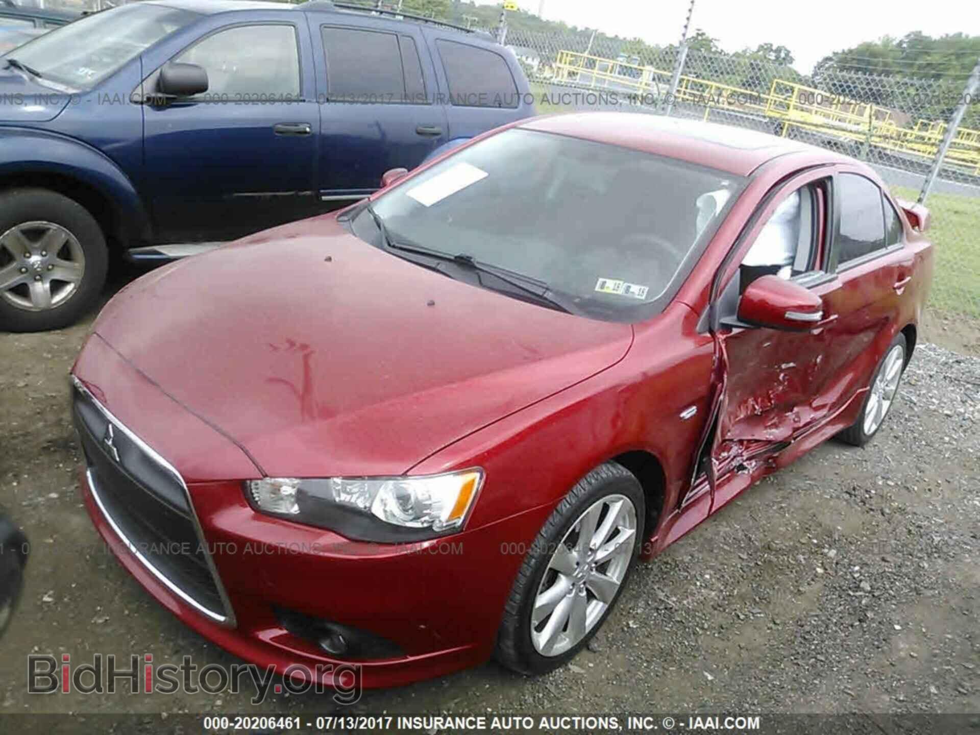 2015 Mitsubishi Lancer - VIN: JA32U8FW7FU004778 - Фото 2