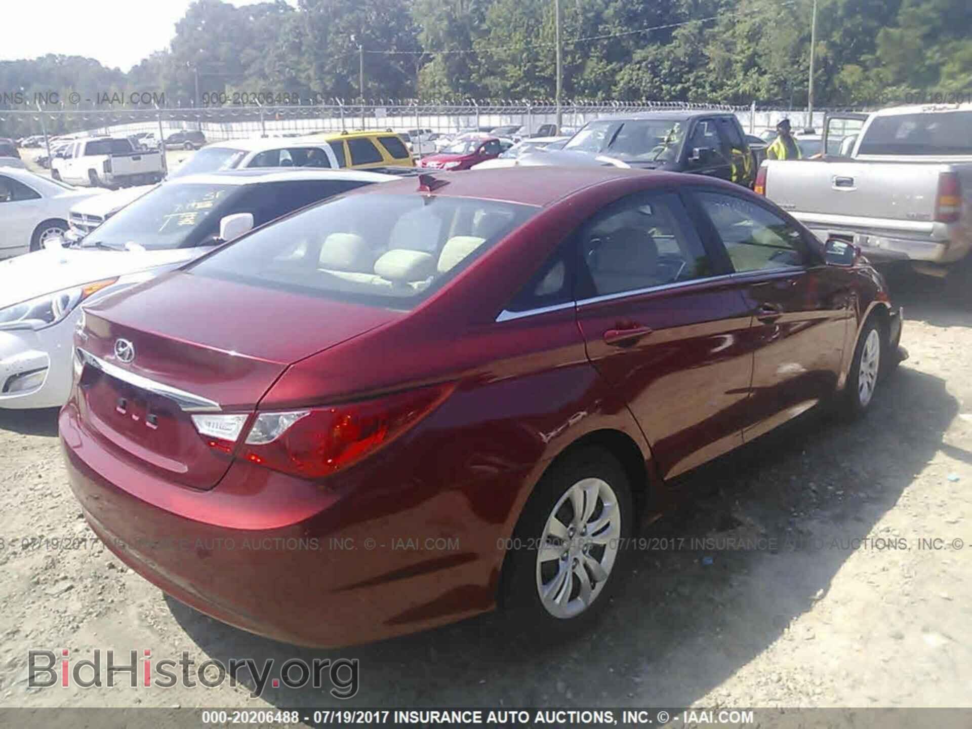 2012 Hyundai Sonata - VIN: 5NPEB4AC2CH482767 - Фото 4