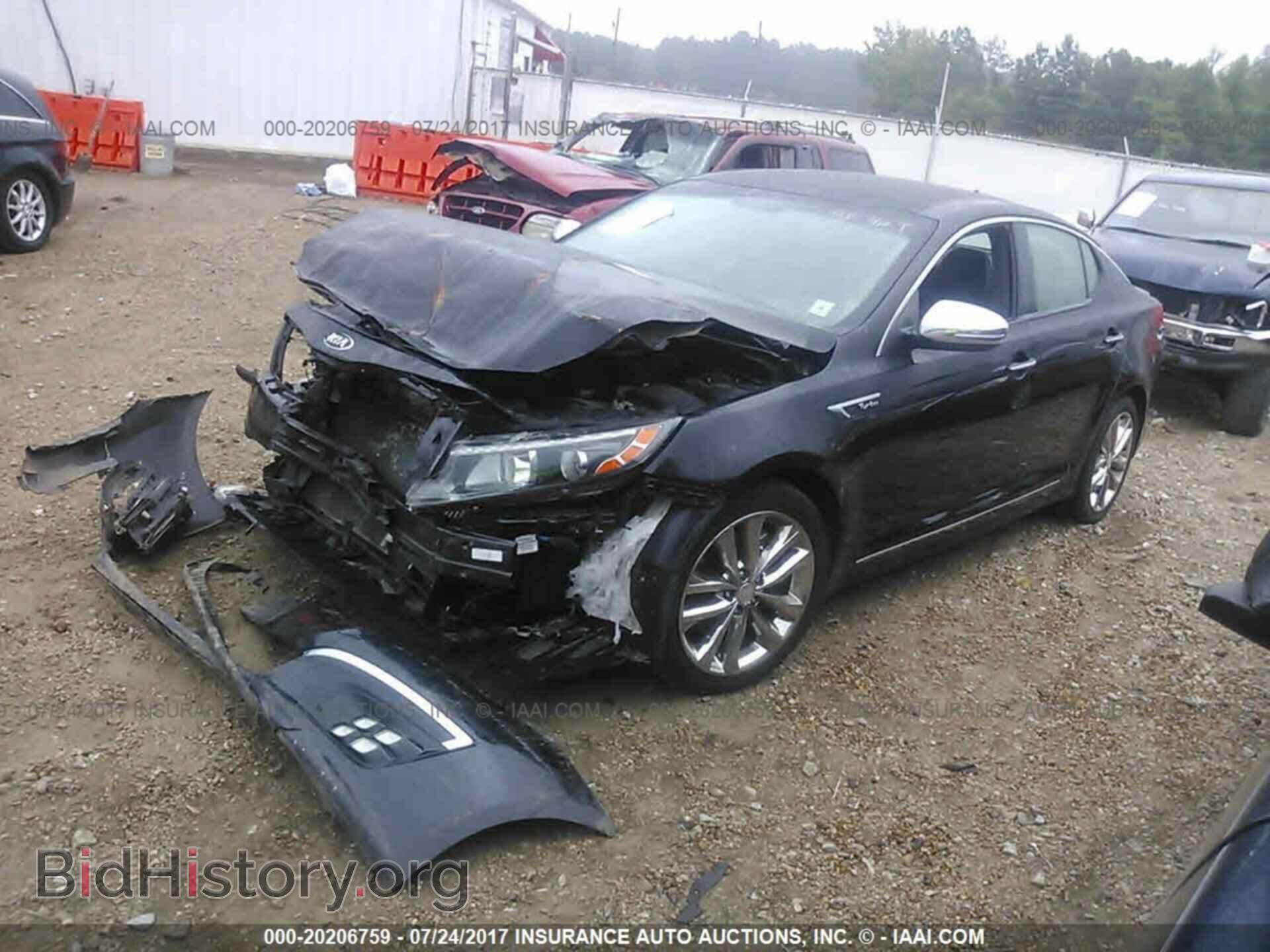 2014 Kia Optima - VIN: 5XXGR4A6XEG282426 - Фото 2