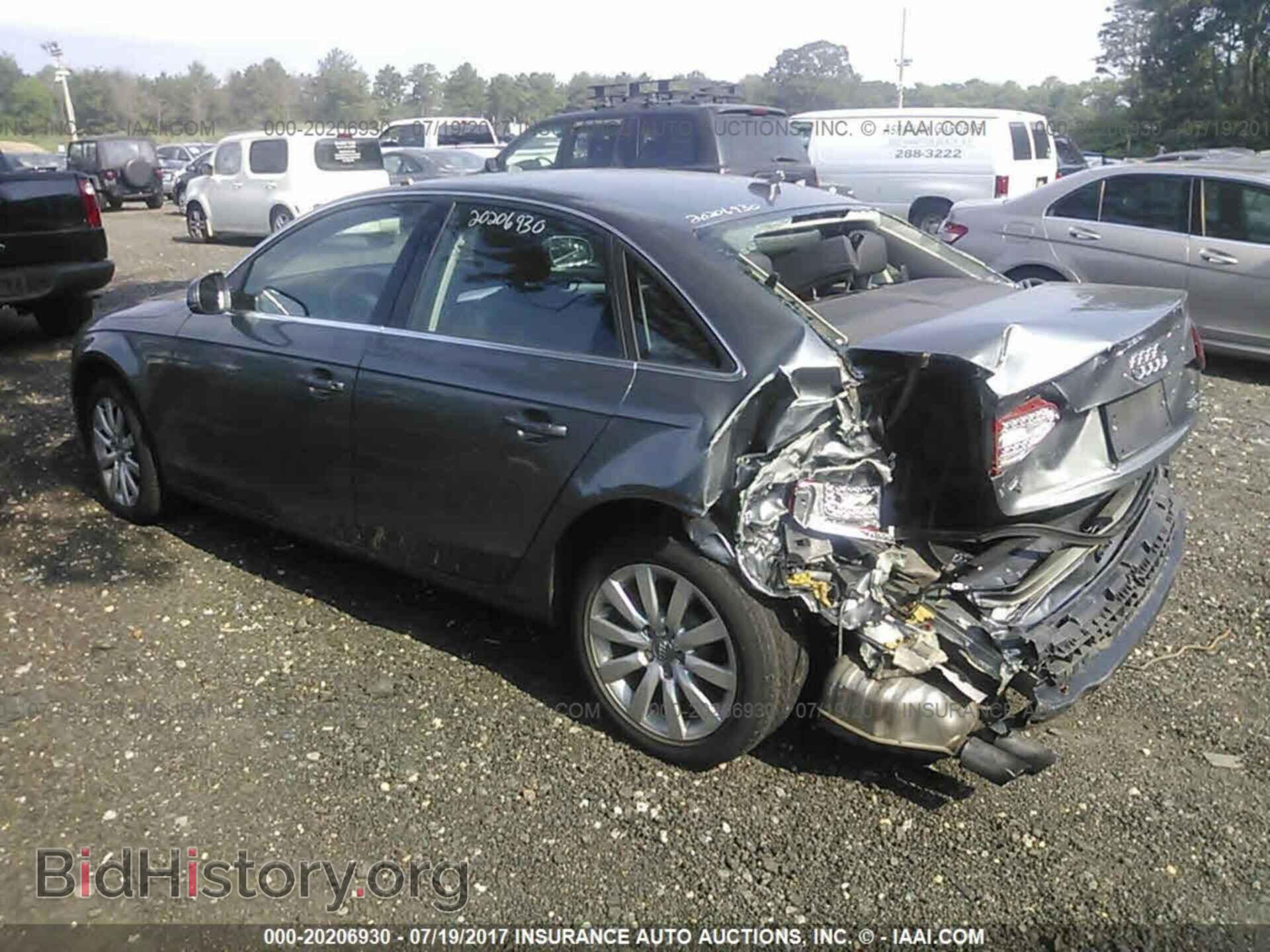 2012 Audi A4 - VIN: WAUBFAFL0CN015293 - Photo 3