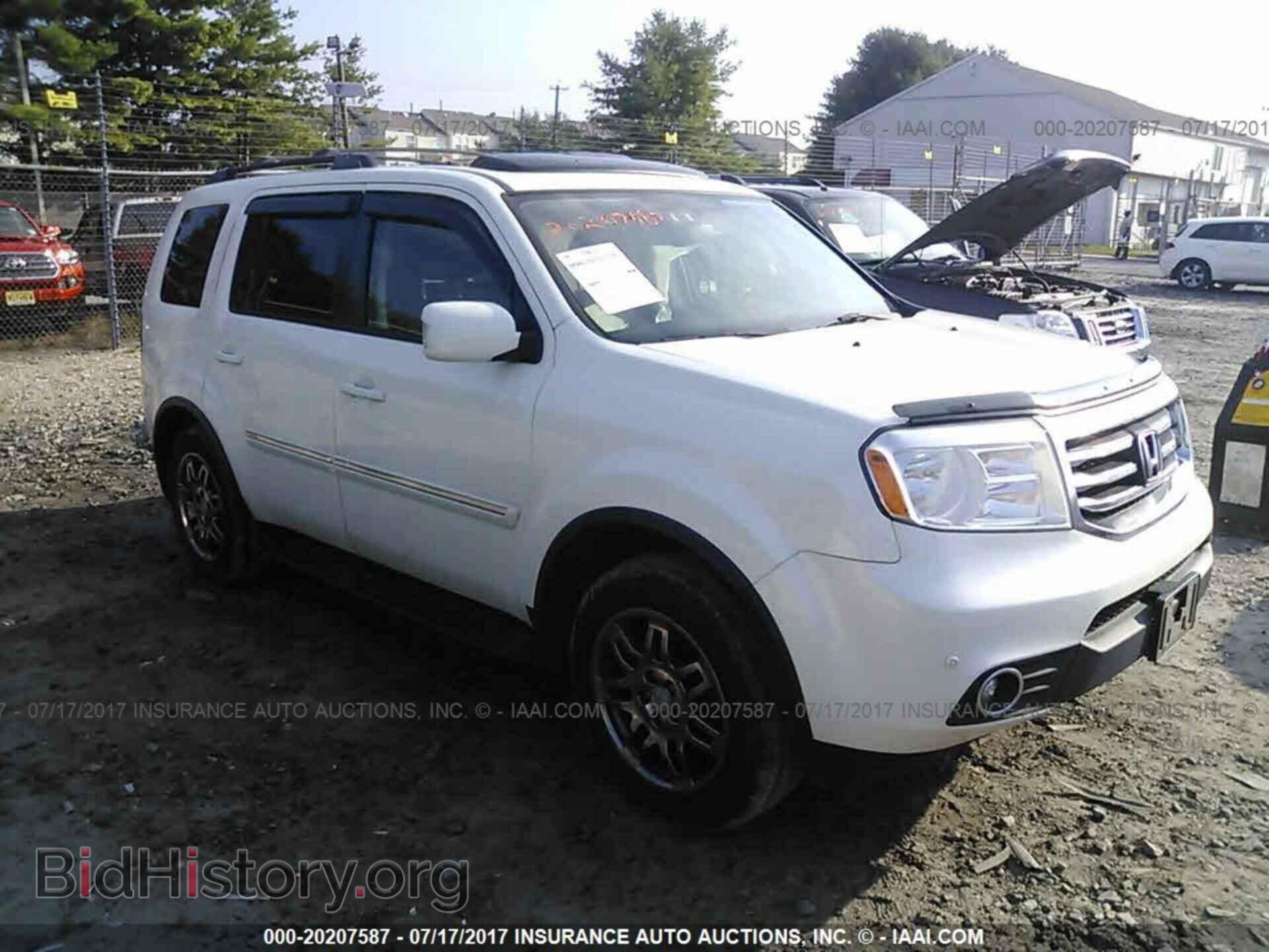 Фотография 5FNYF4H90DB021644 - Honda Pilot 2013
