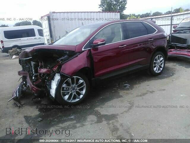 2017 Ford Edge - VIN: 2FMPK4K96HBB08771 - Фото 2