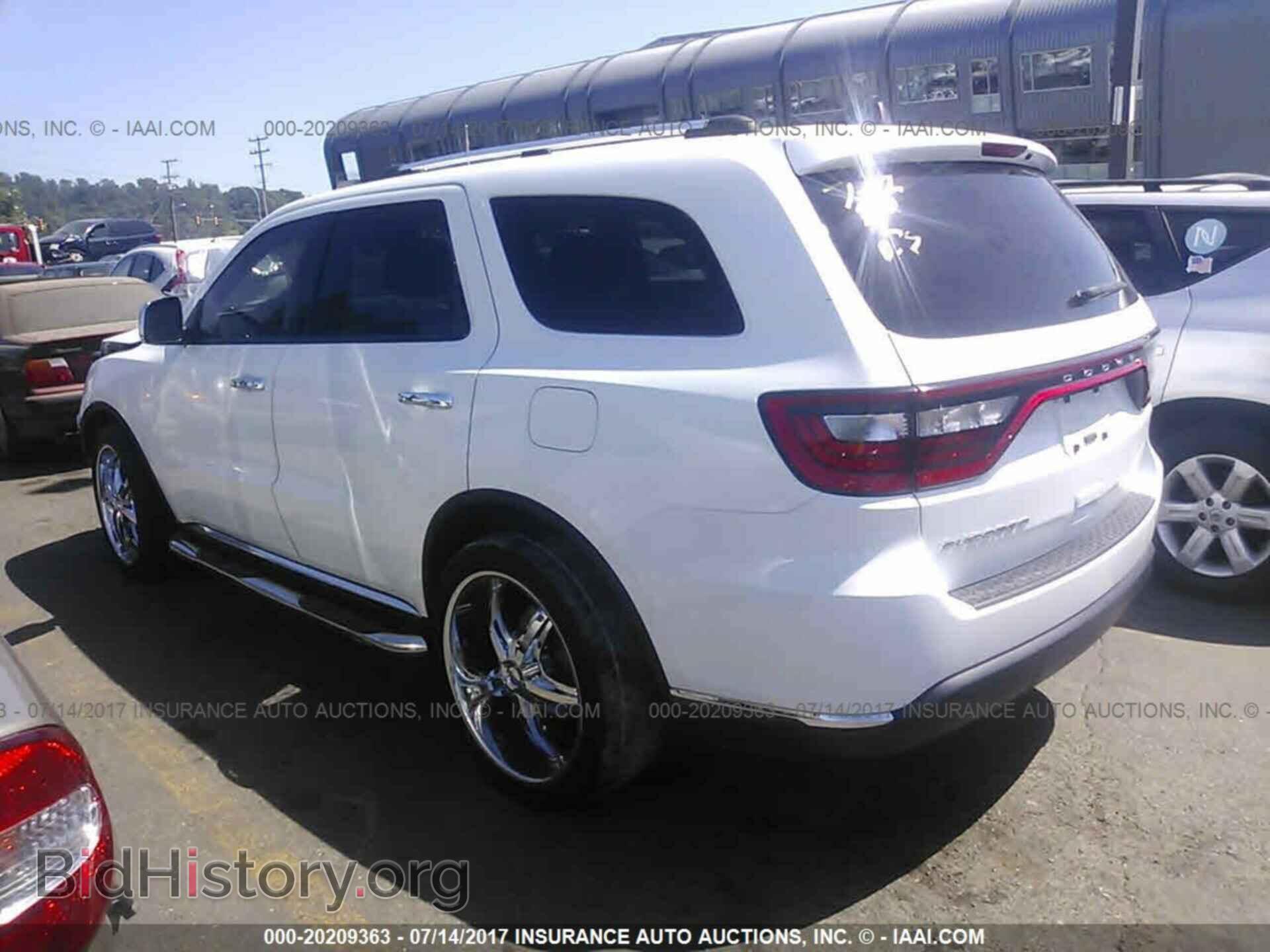 2014 Dodge Durango - VIN: 1C4RDHAG5EC277884 - Фото 3