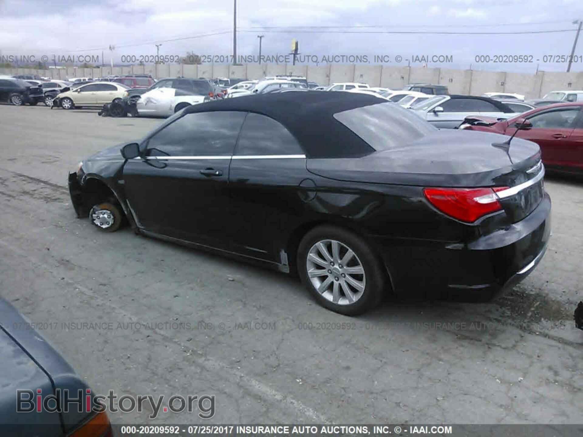2012 Chrysler 200 - VIN: 1C3BCBEB3CN218970 - Фото 3