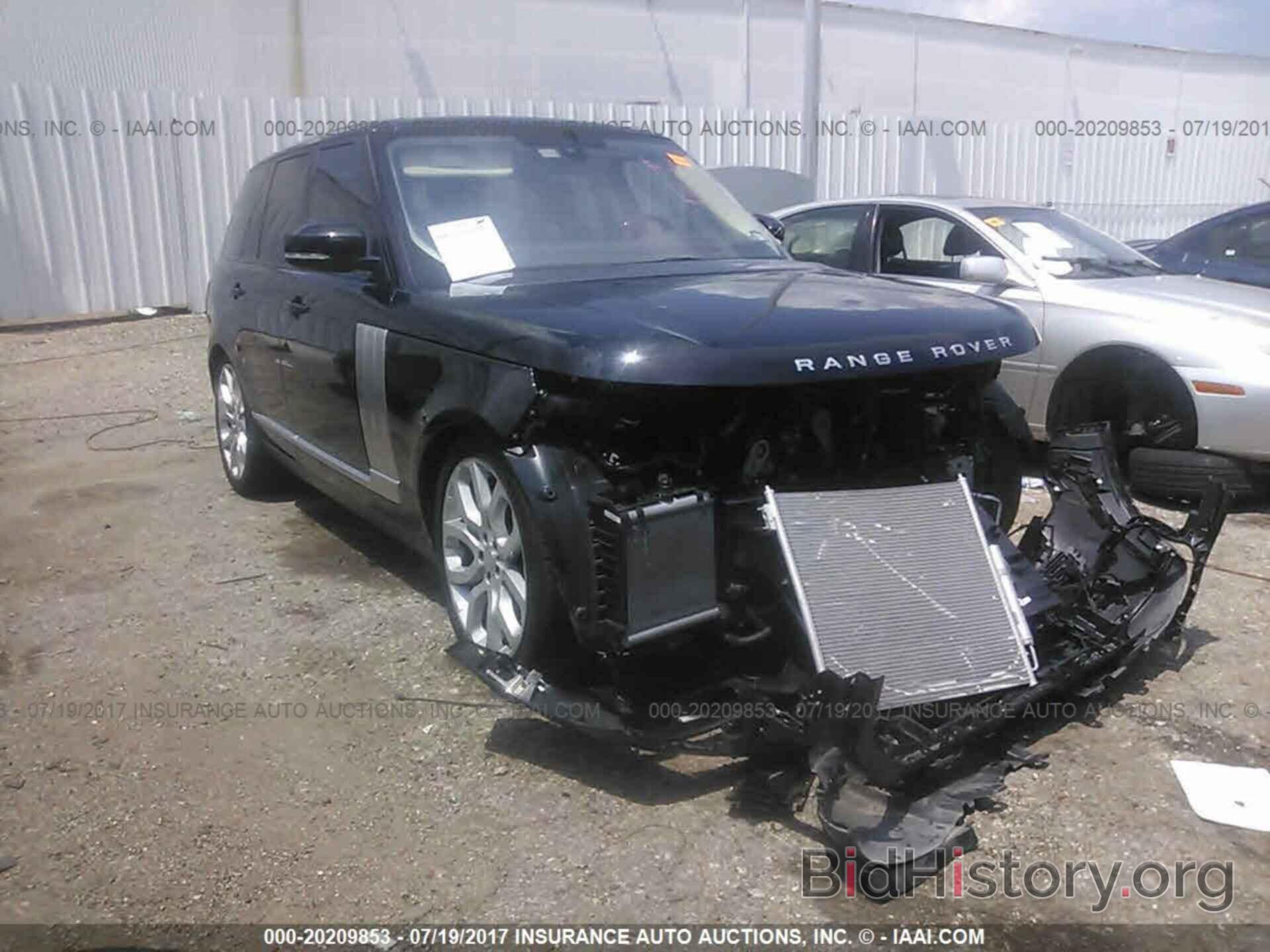 Photo SALGS2VF9GA266356 - Land rover Range rover 2016