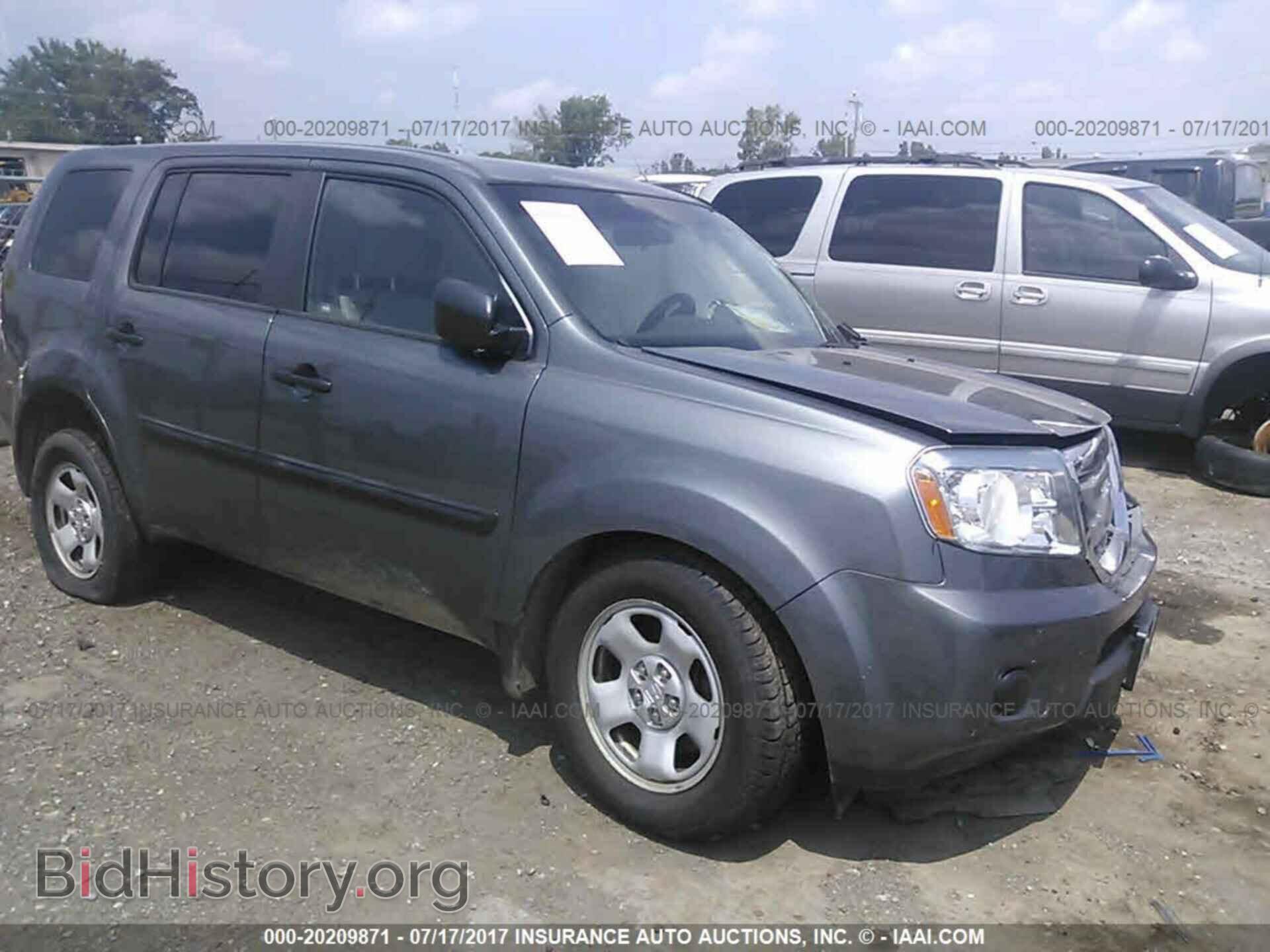 Фотография 5FNYF4H21BB039165 - Honda Pilot 2011