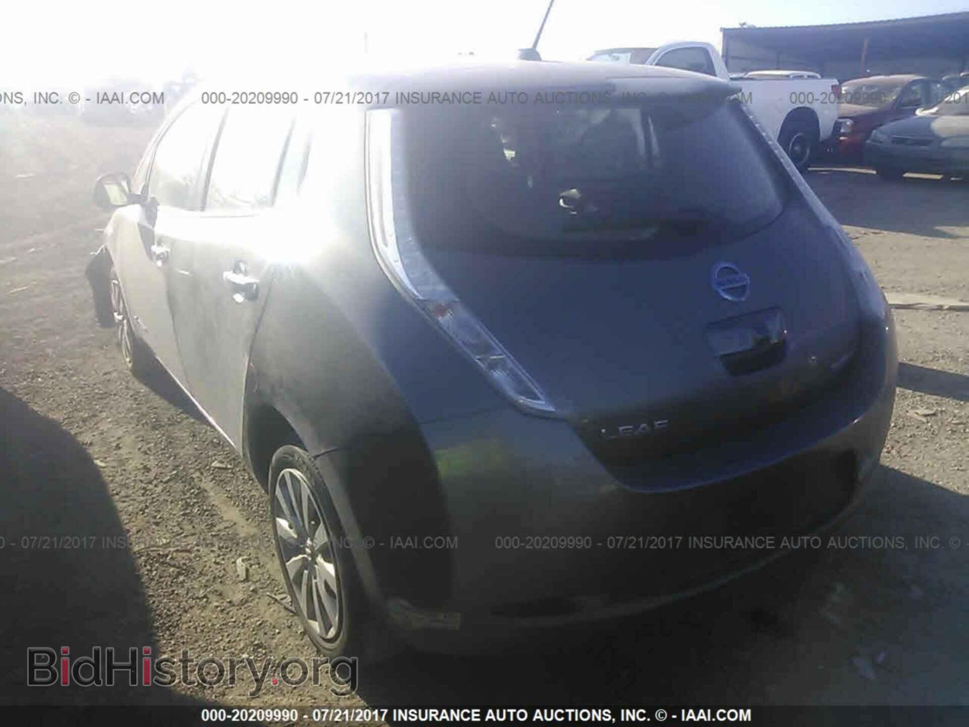 2015 Nissan Leaf - VIN: 1N4AZ0CP7FC319606 - Фото 3